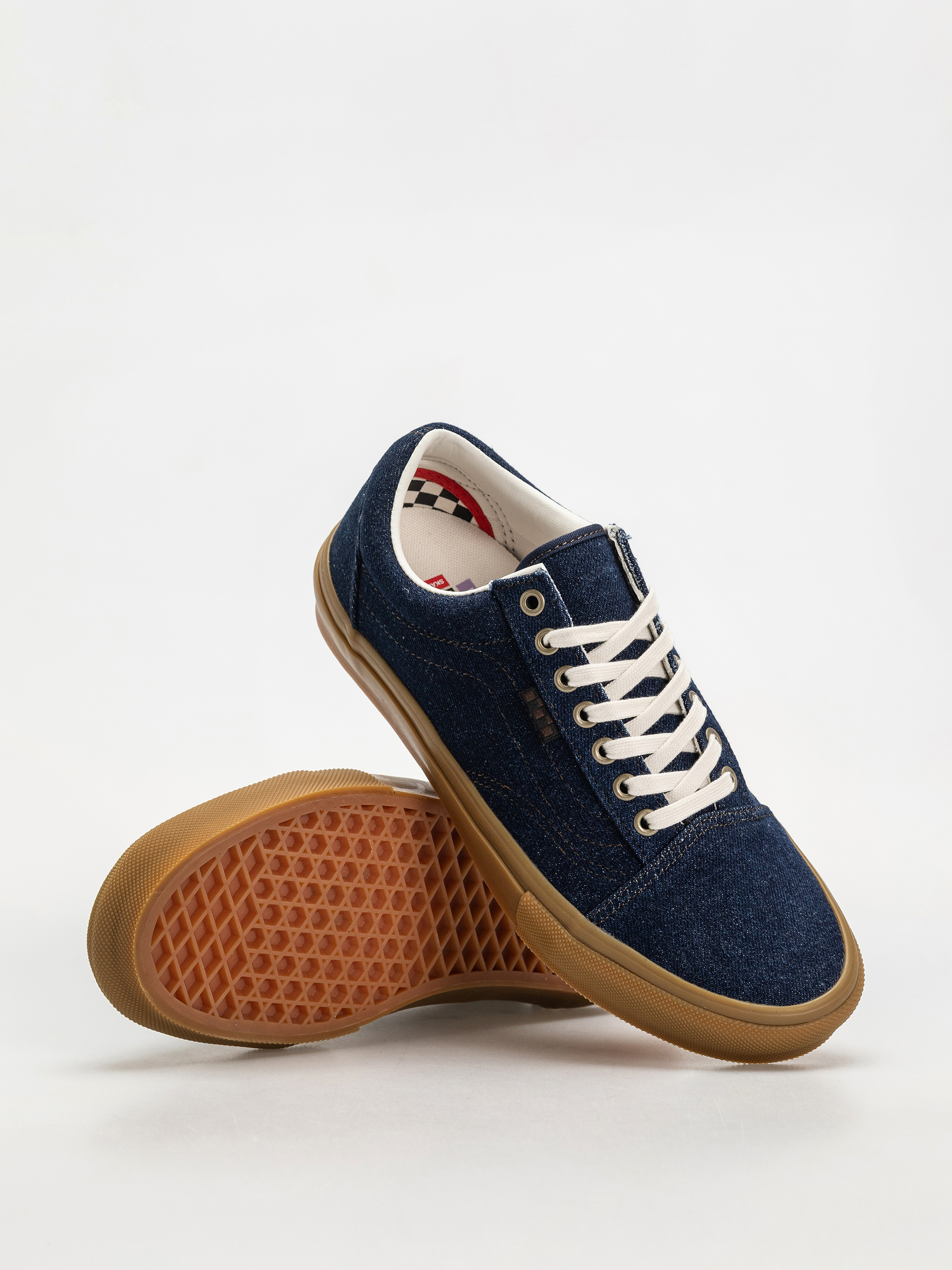 Vans Skate Old Skool Shoes (blue denim)