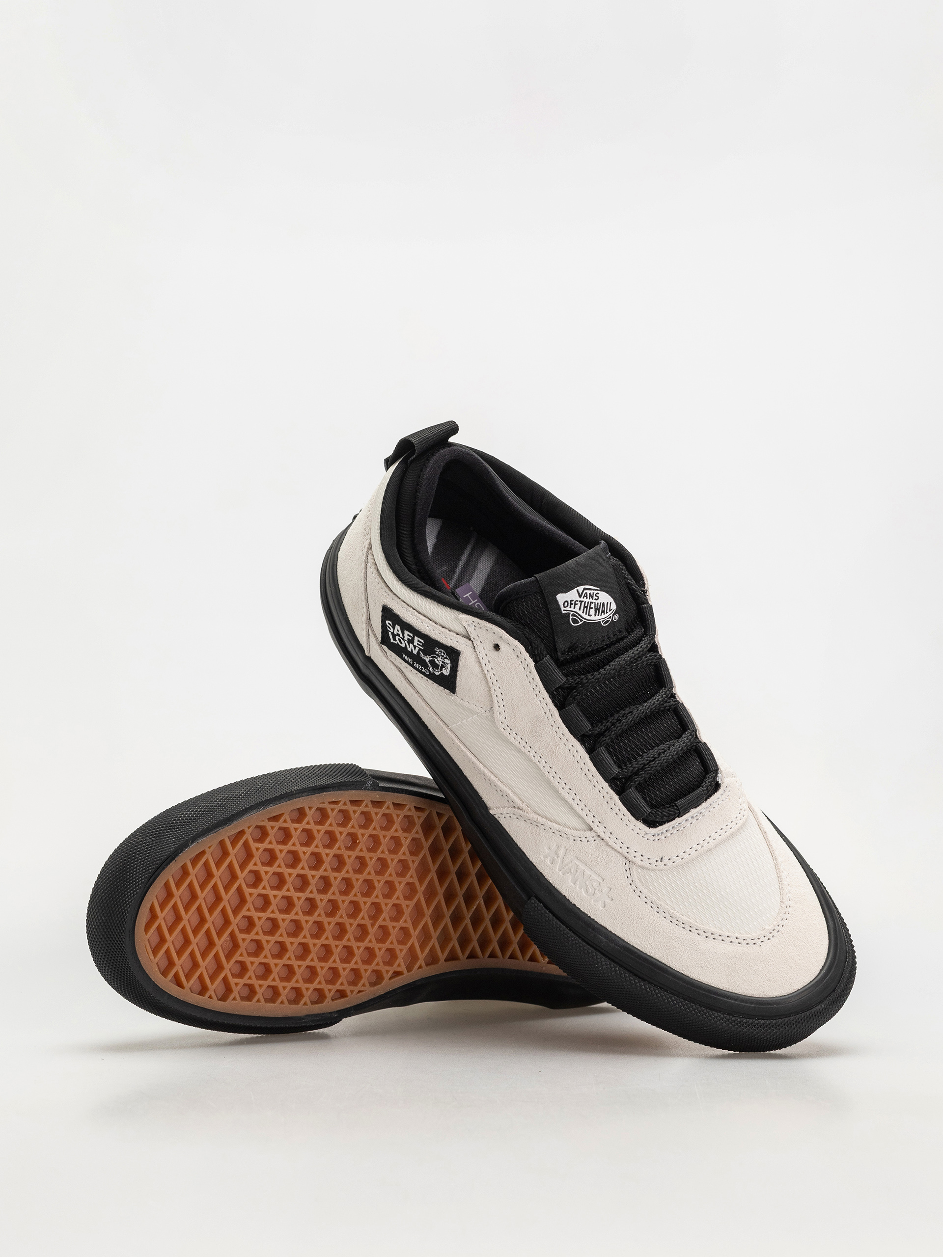 Vans Skate Safe Low Shoes - white, beige (atiba bone white/black)