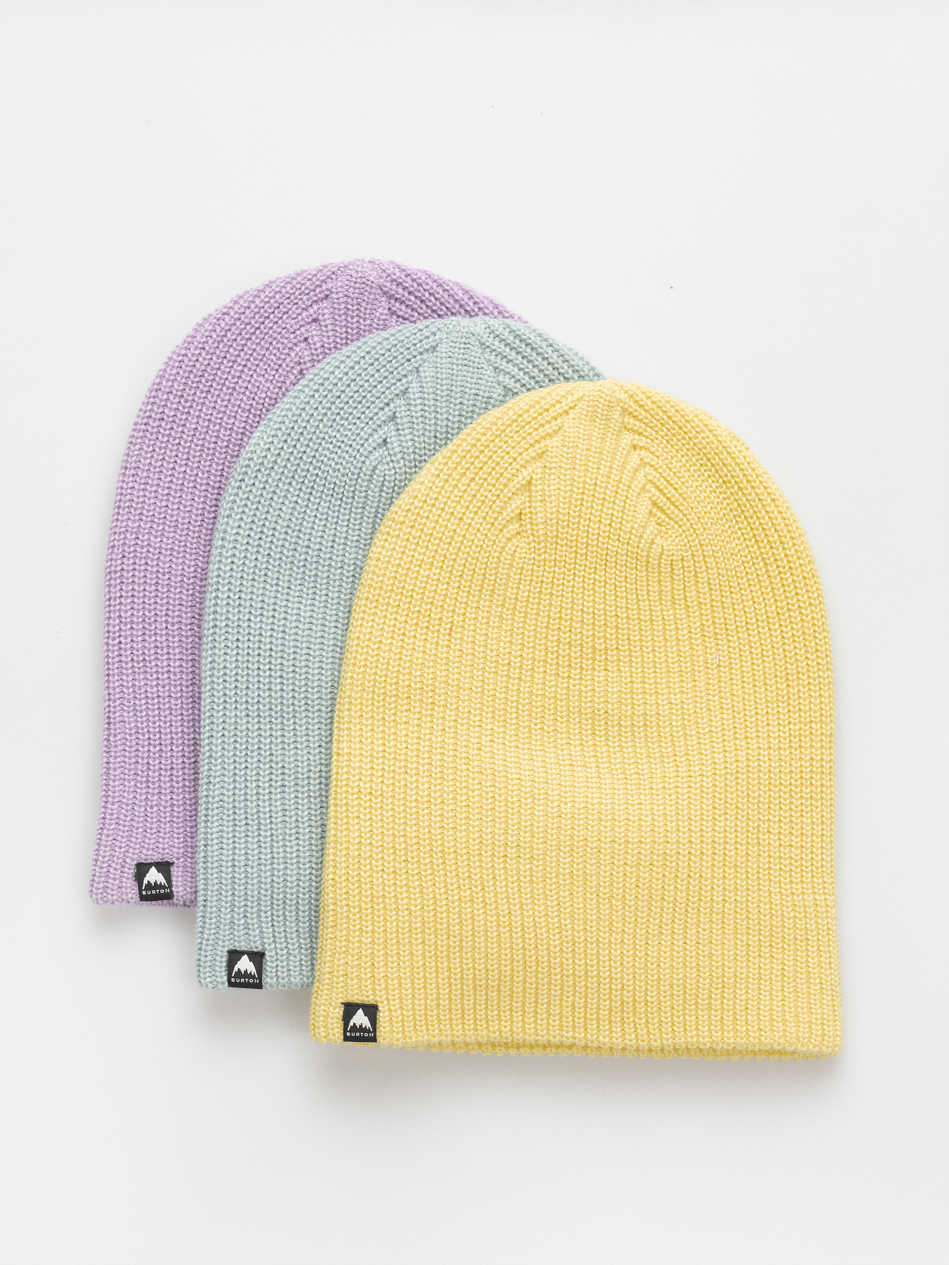 Burton Recycled Dnd 3 Pack Mütze (washed lavender/light teal/glow yellow green)