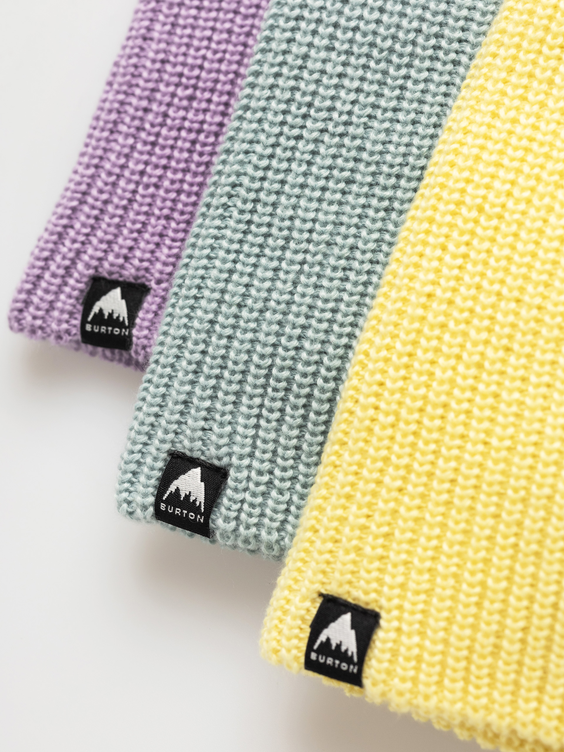 Burton Recycled Dnd 3 Pack Beanie (washed lavender/light teal/glow yellow green)