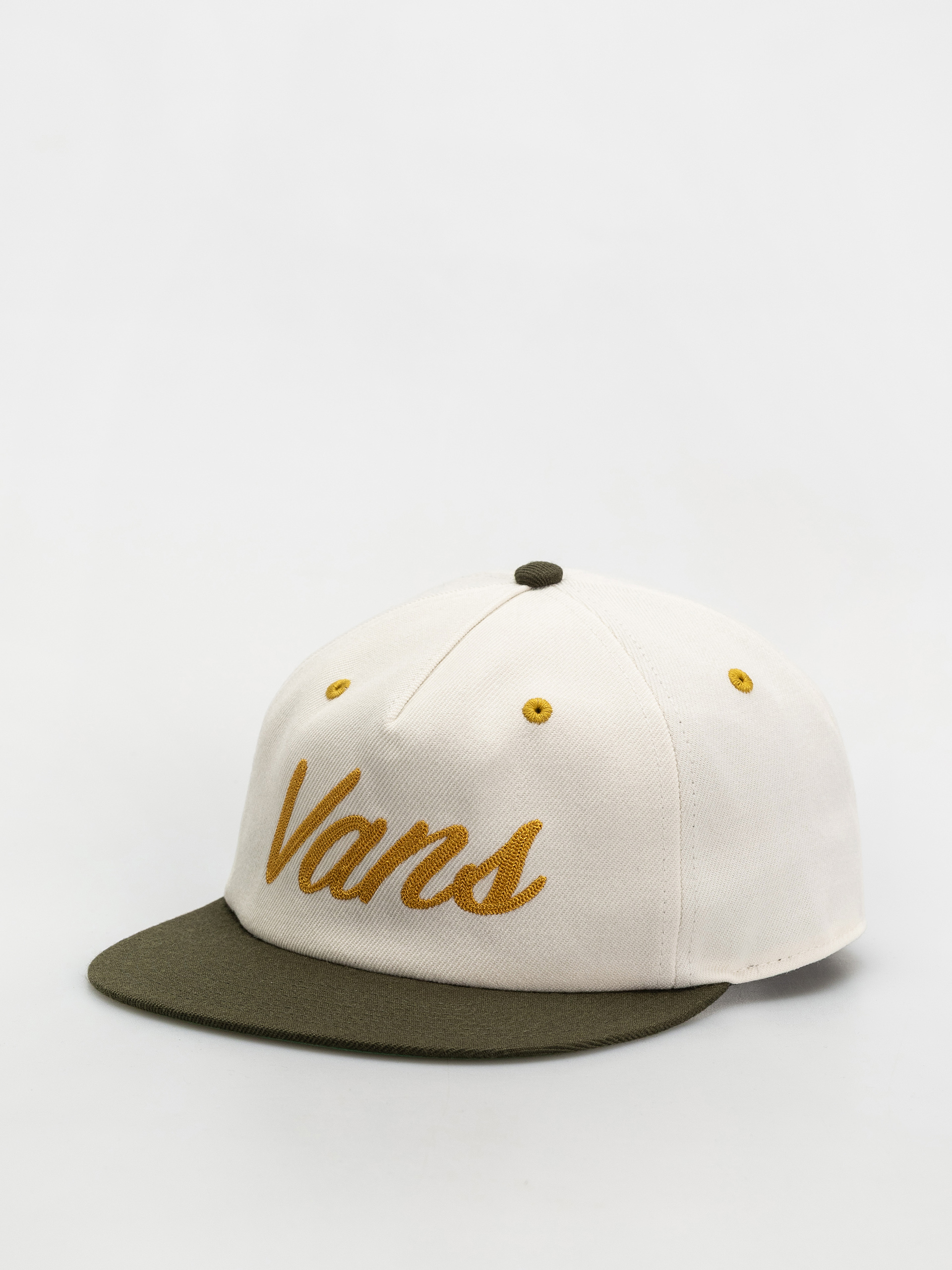 Vans Gotsie Unstructured Cap - white, green (dried kelp)