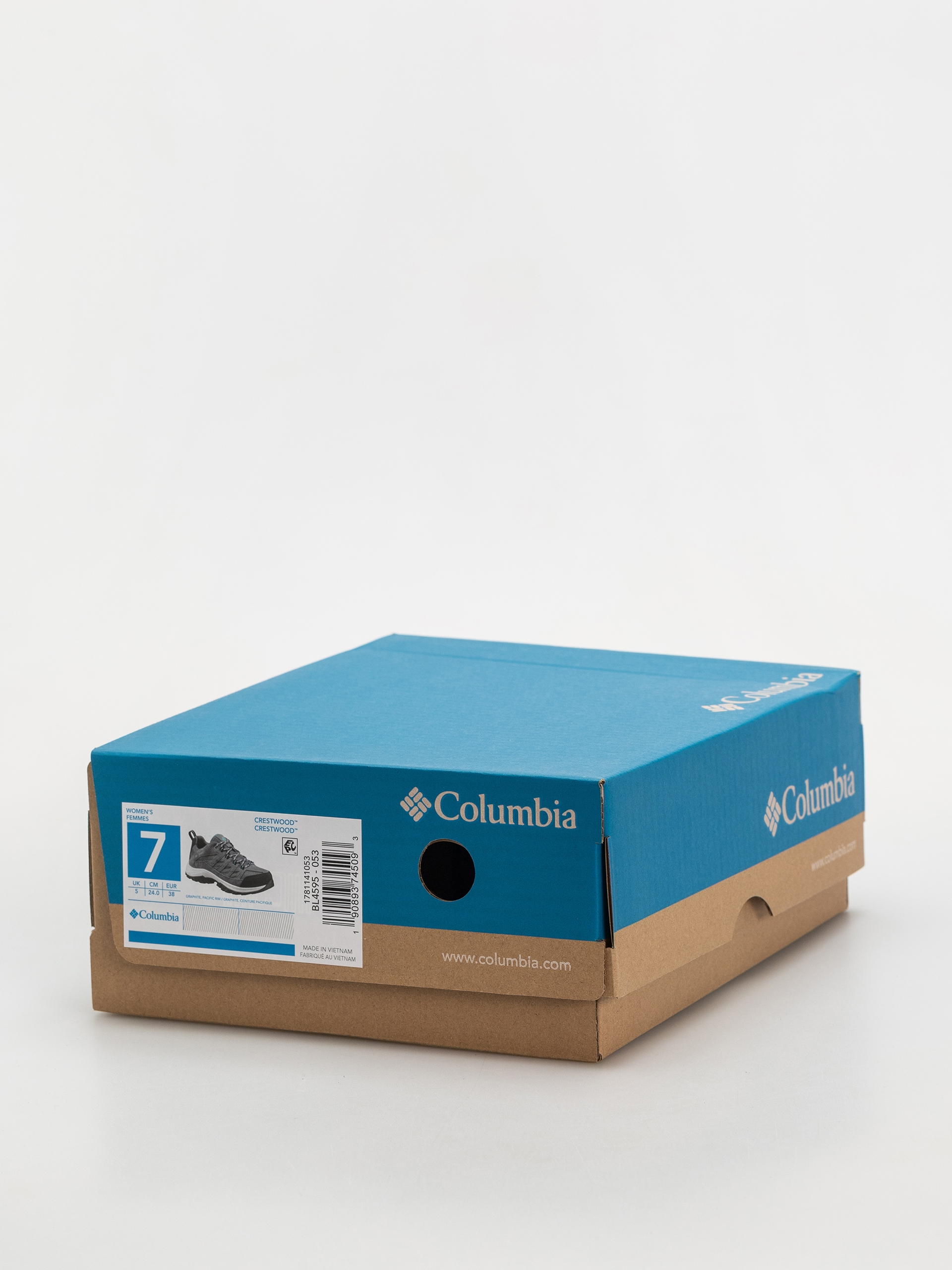 Columbia Crestwood Wmn Schuhe (graphite/pacific rim)