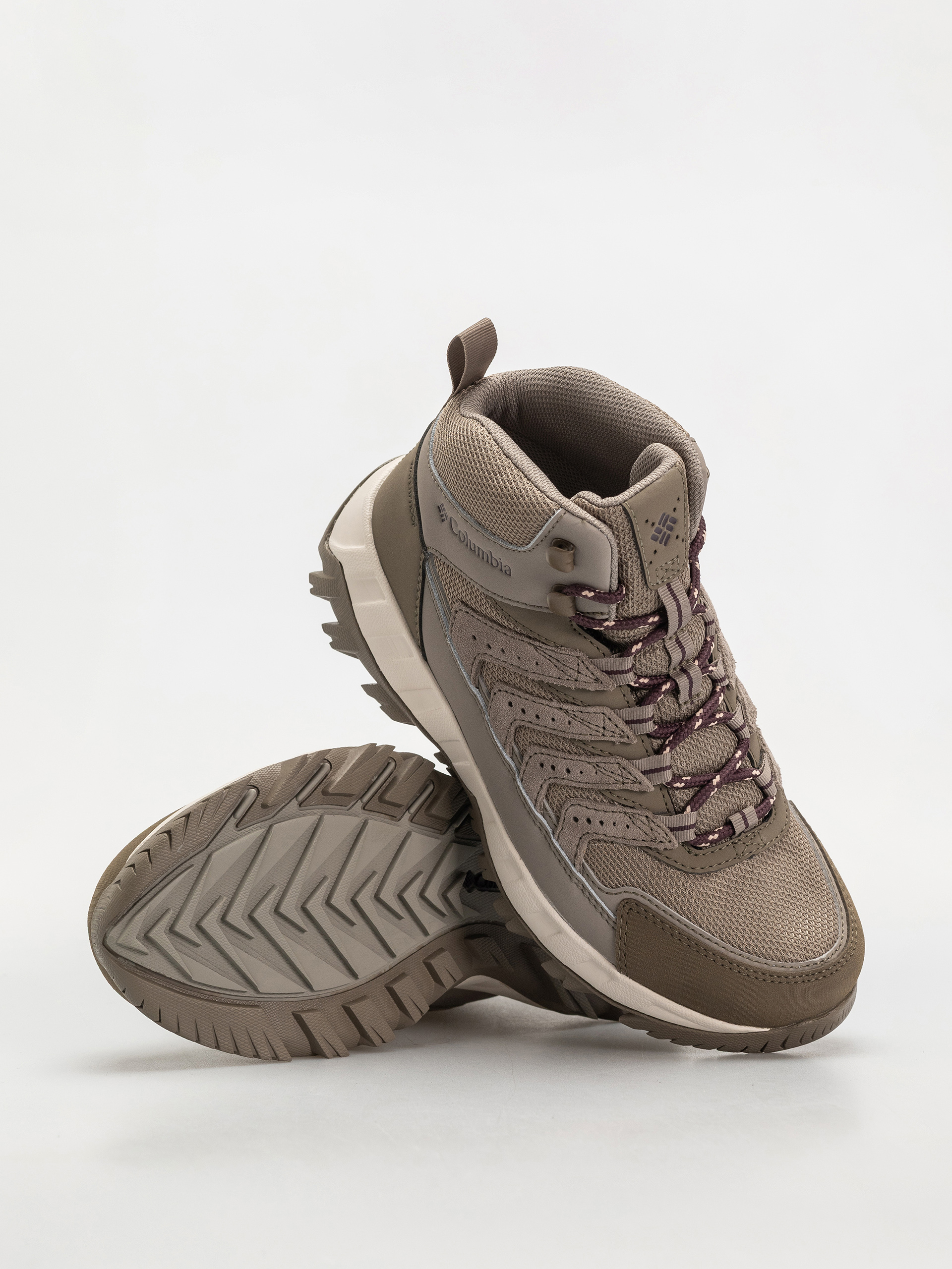 Columbia Strata Trail Mid WP Wmn Shoes (kettle/blush rose)