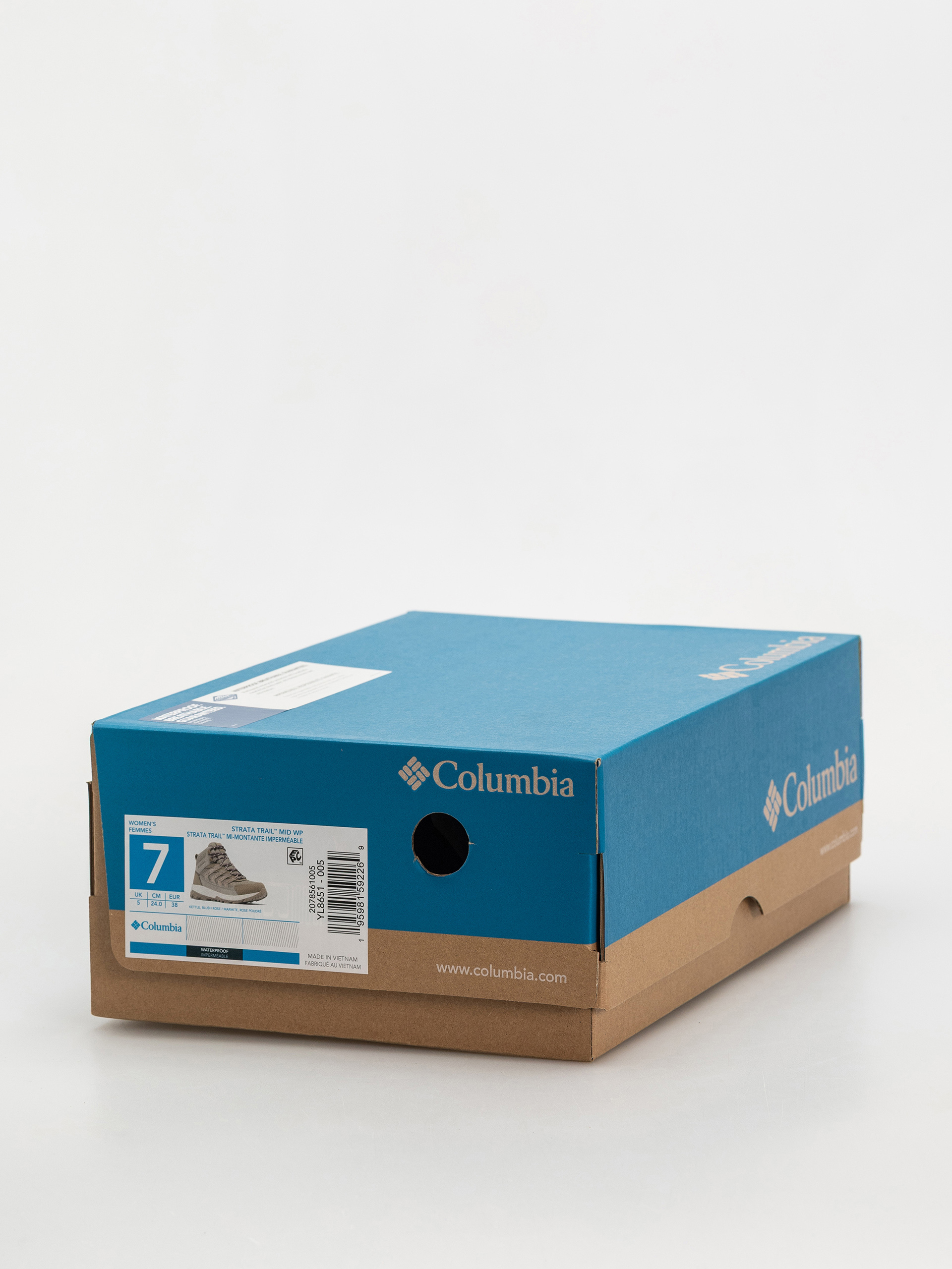 Columbia Strata Trail Mid WP Wmn Schuhe (kettle/blush rose)