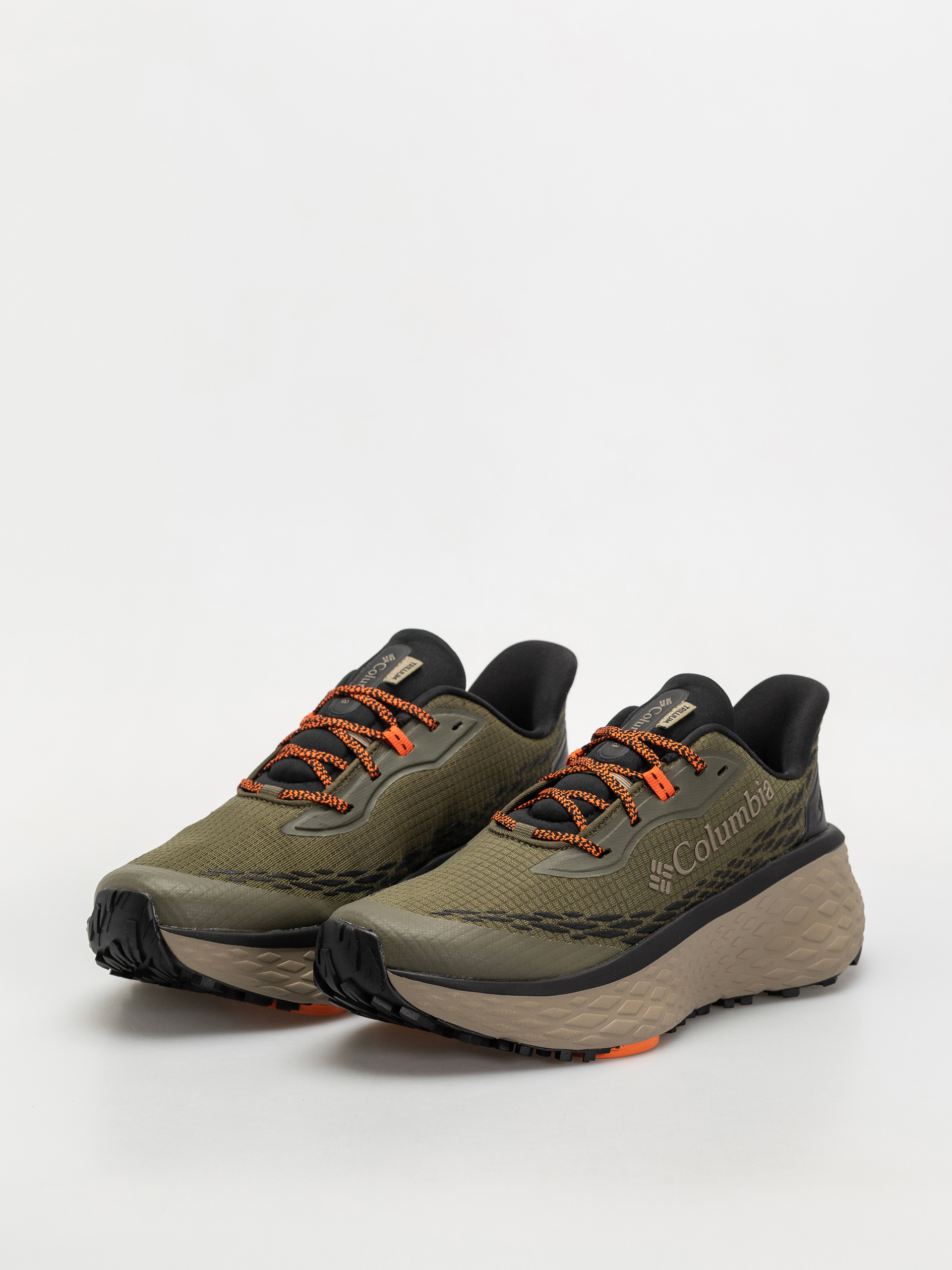 Columbia Konos Trillium ATR Shoes (nori/tangy orange)