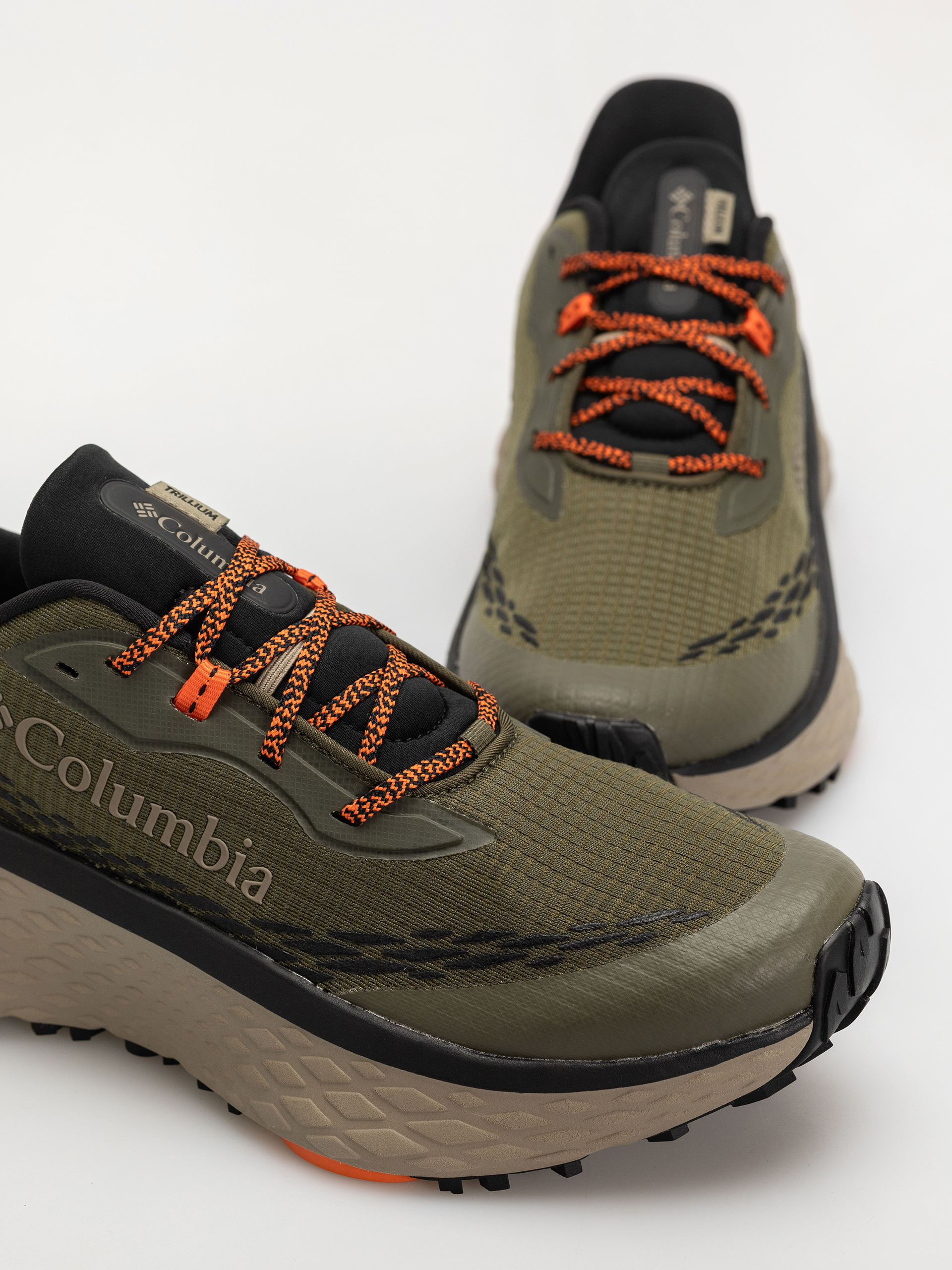 Columbia Konos Trillium ATR Shoes (nori/tangy orange)