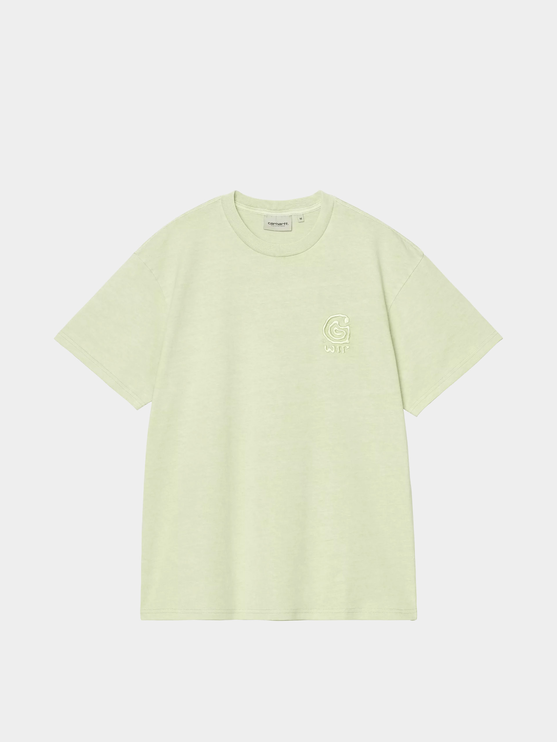 Carhartt WIP T-Shirt Helix Redux (pale olive/garment dyed)