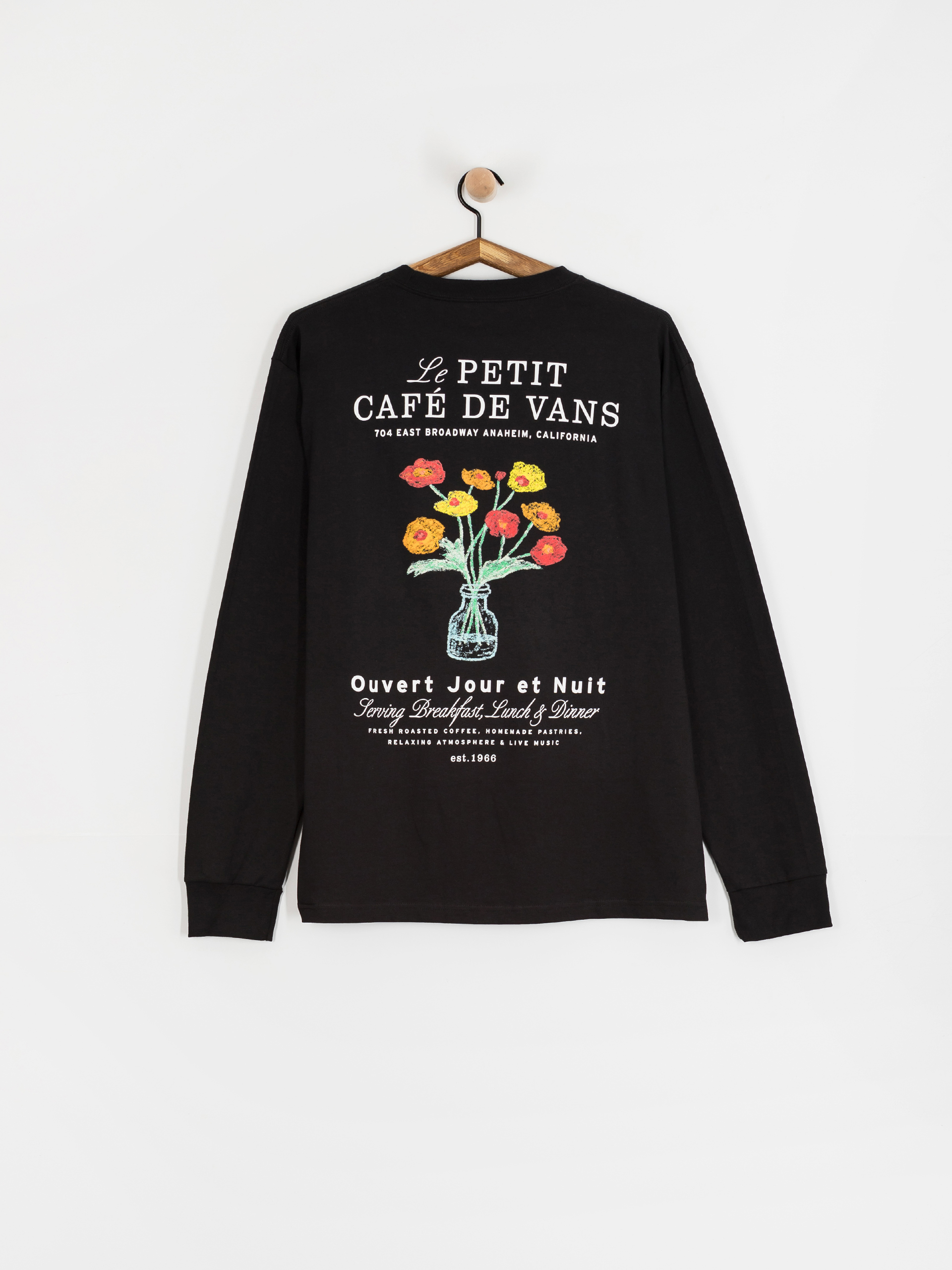 Vans Cafe Vans Longsleeve (black)