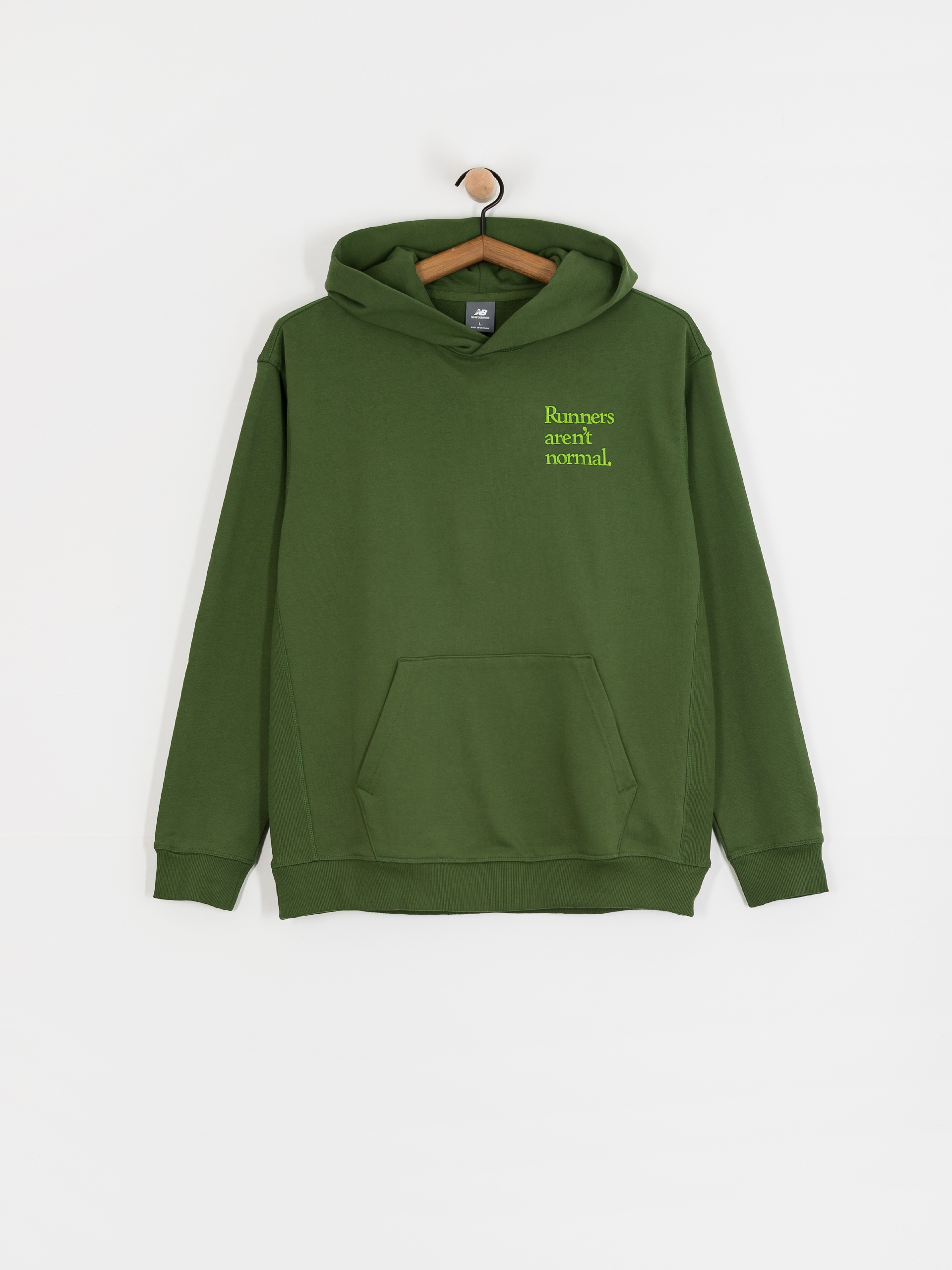New Balance Athletics Runners Arent Normal HD Hoodie (green)