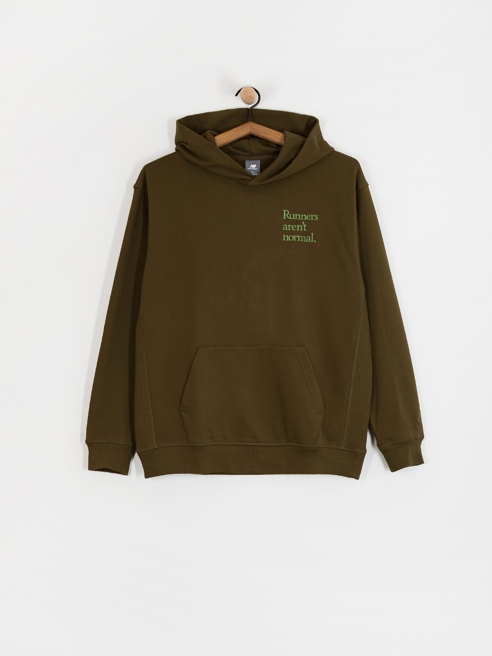 New Balance Athletics Runners Arent Normal HD Hoodie (brown)