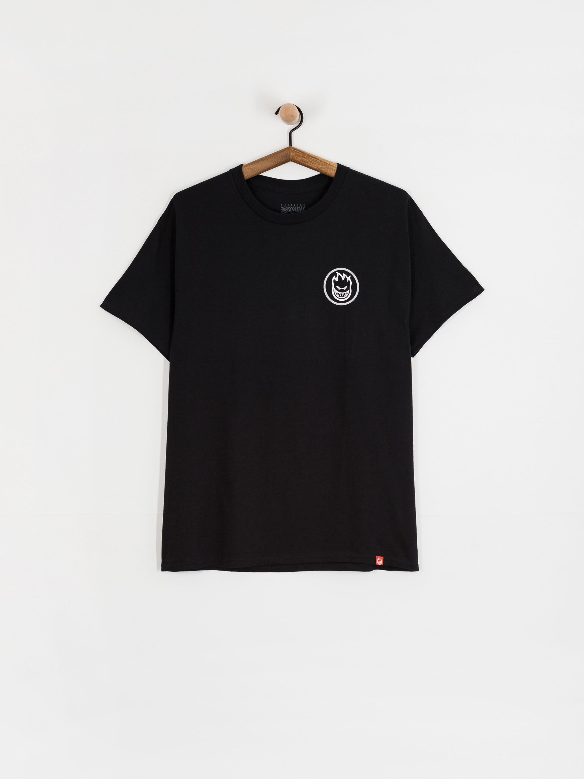 Spitfire Classic Swirl Overlay T-Shirt (black/white/grey)