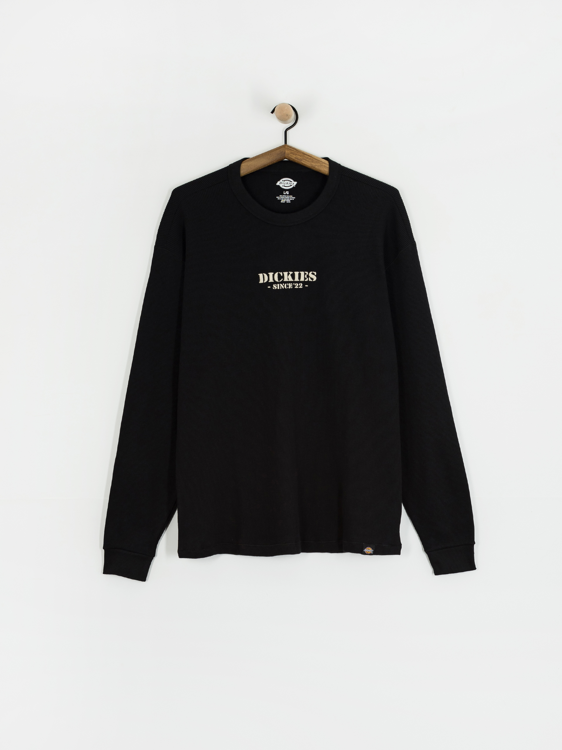 Dickies Waffle Longsleeve (black)