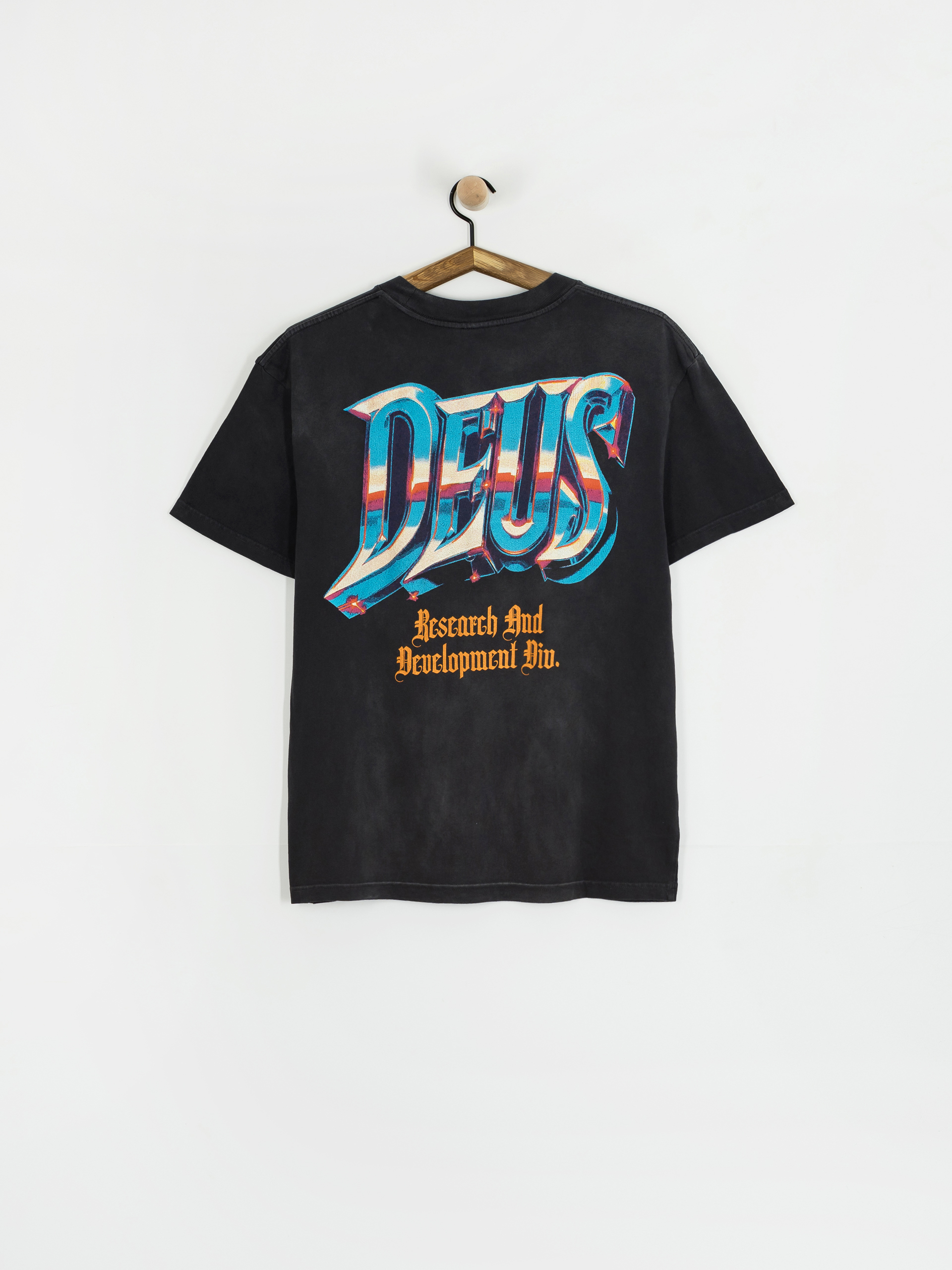 Deus Ex Machina R&D T-Shirt - black (anthracite)