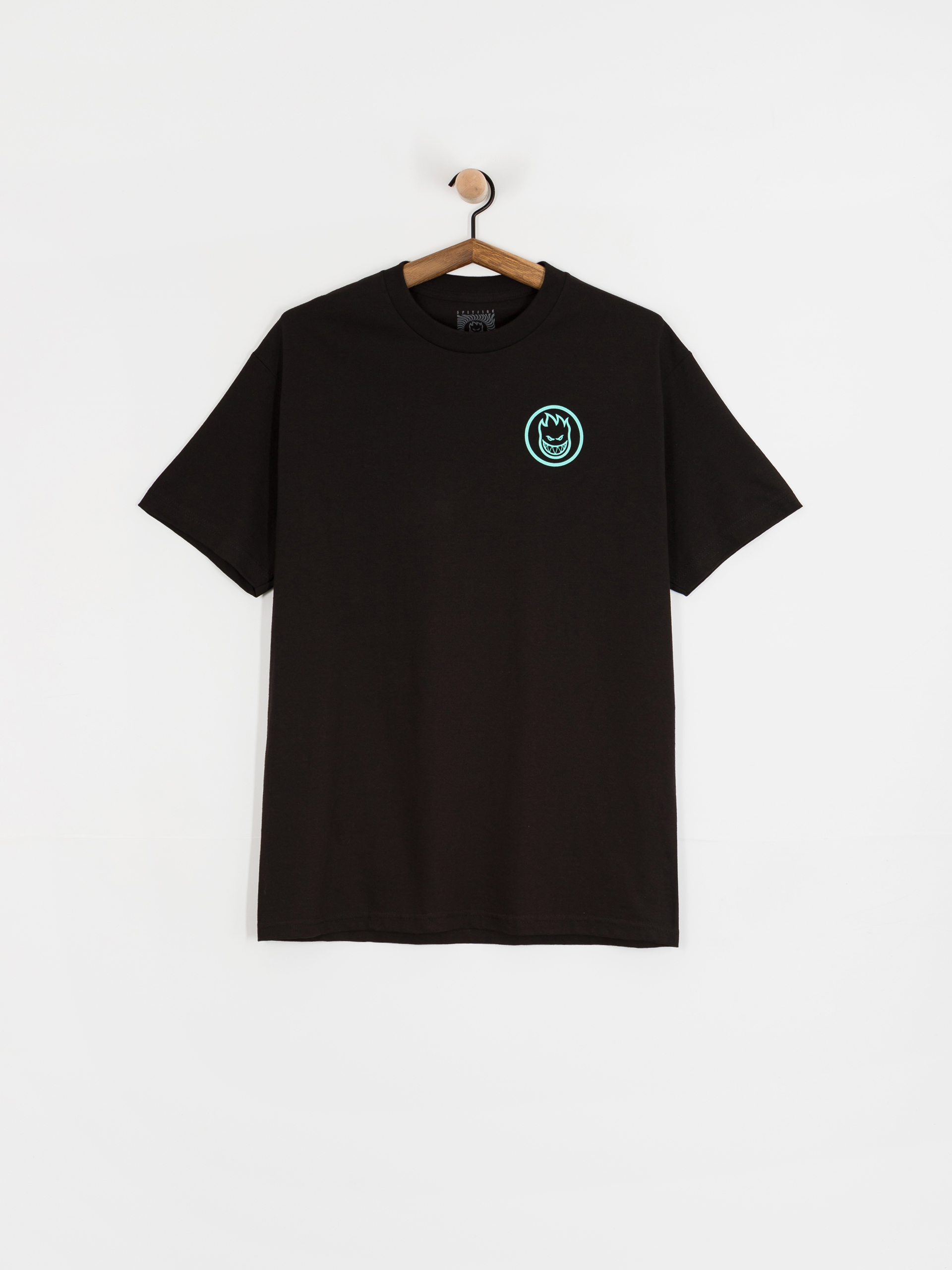 Spitfire Radioactive Classic Swirl T-shirt (black)