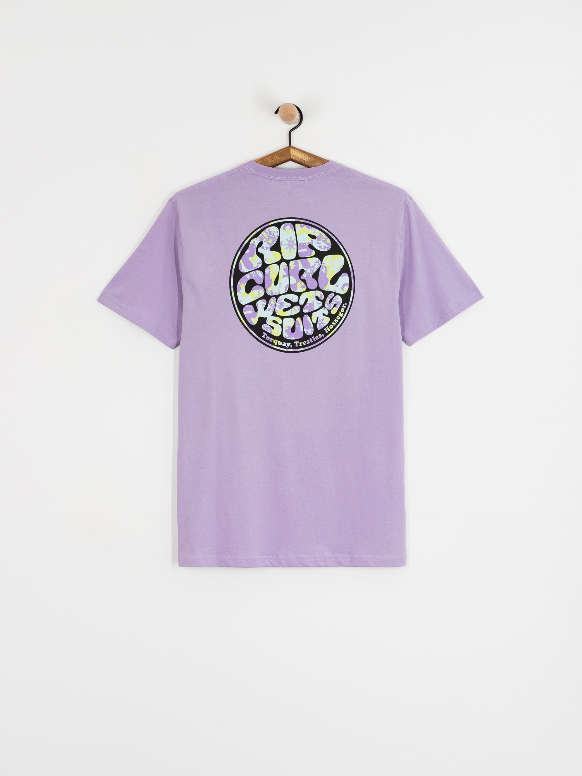 Rip Curl Wettie Passage Icon T-Shirt (iced lavender)