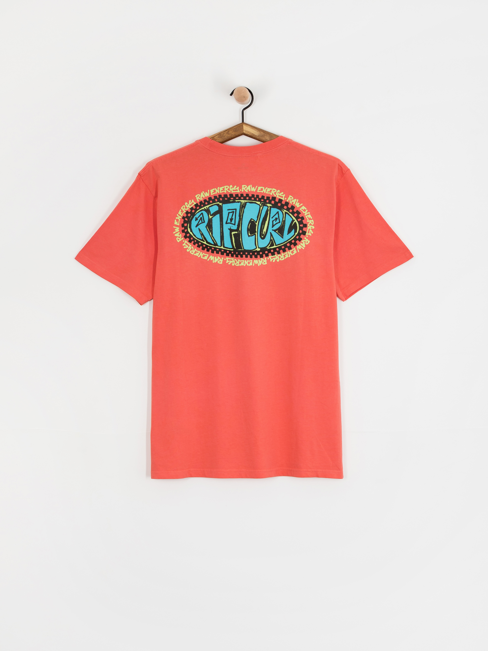 Rip Curl Raw Energy De Oval T-Shirt - orange (rose sky)