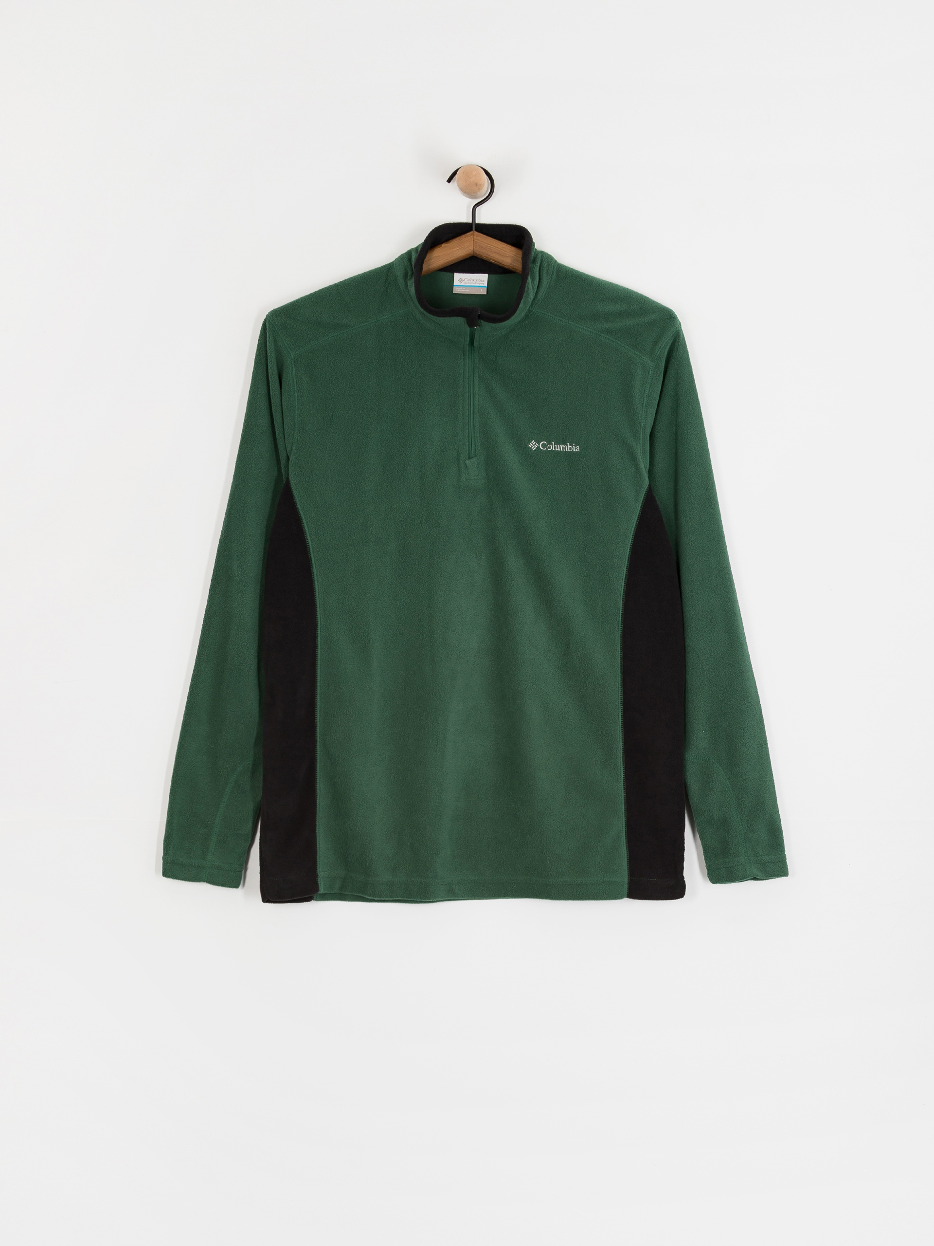 Columbia Fleece Klamath Range II Half Zip green (rain forest/black)