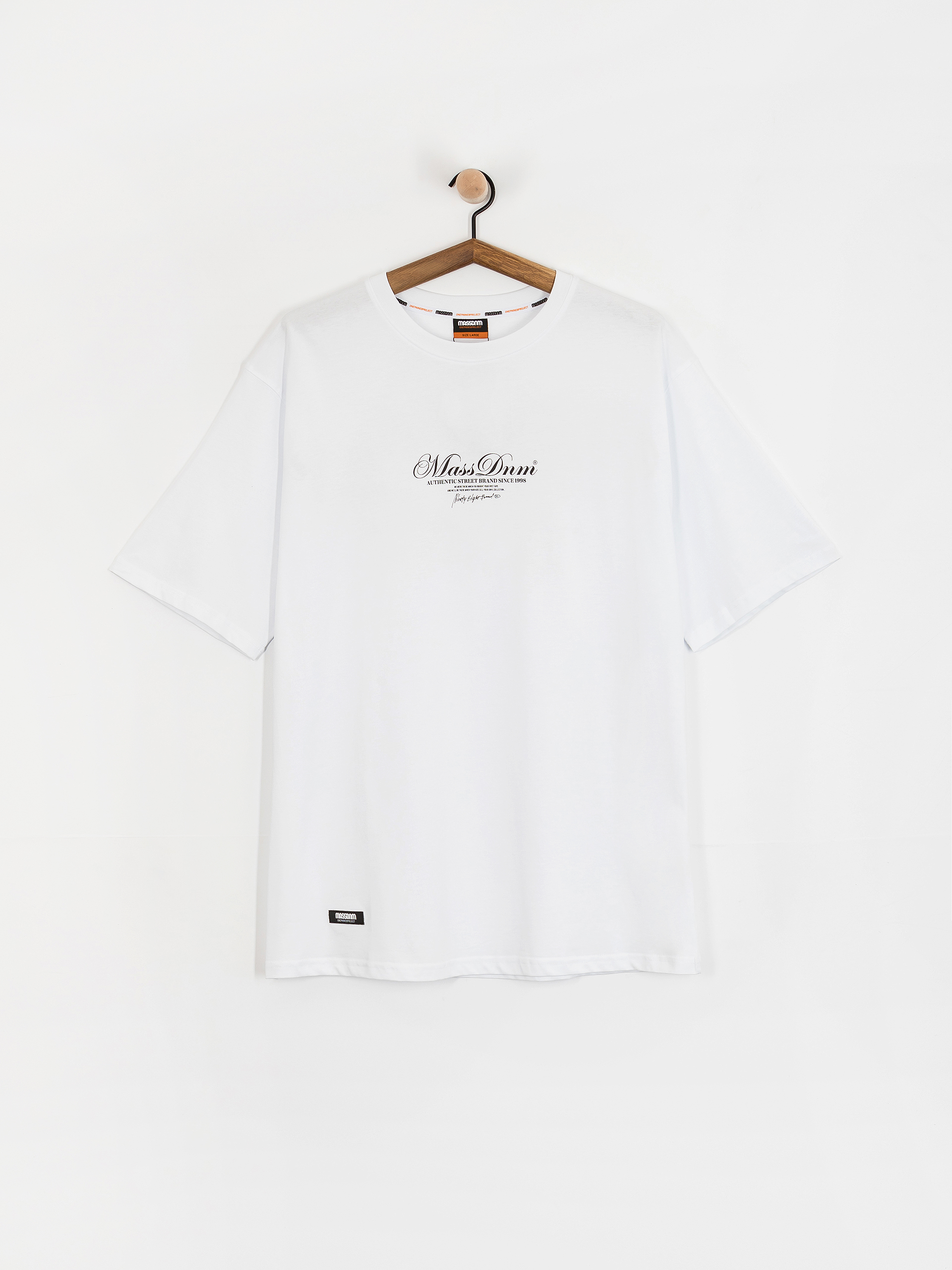 MassDnm T-Shirt Authentic (white)