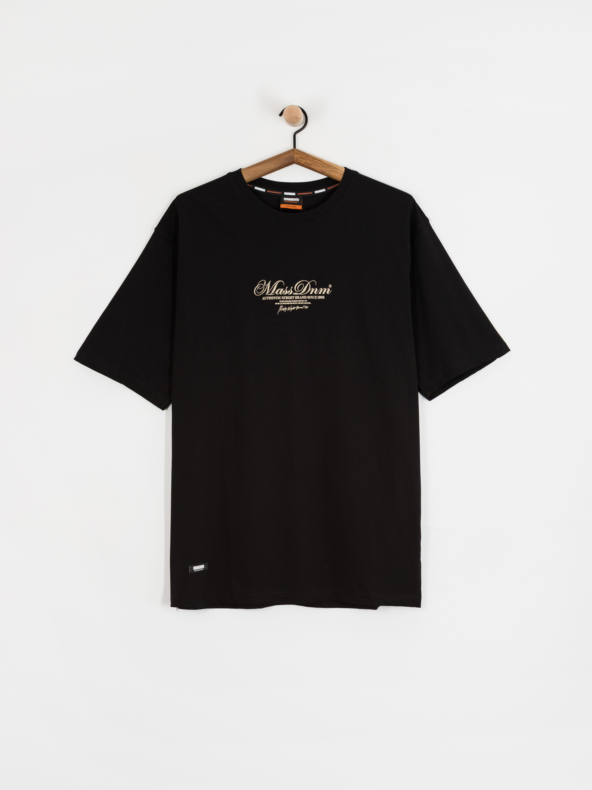 MassDnm T-Shirt Authentic (black)