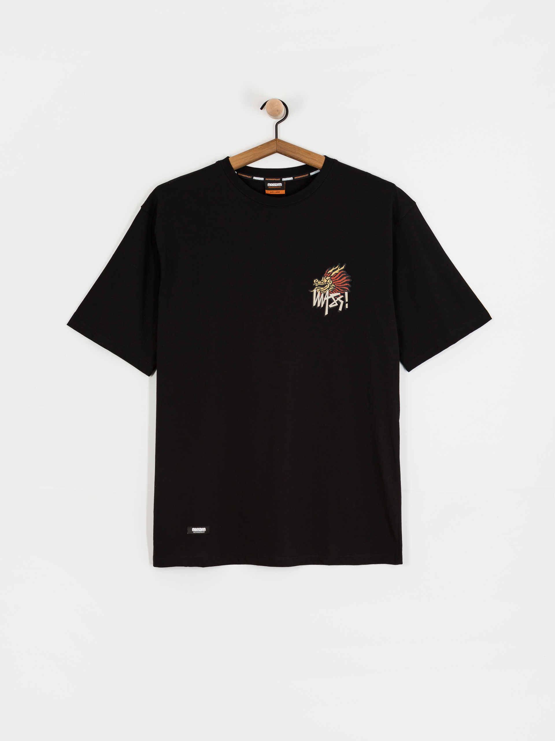 MassDnm T-Shirt Dragon (black)