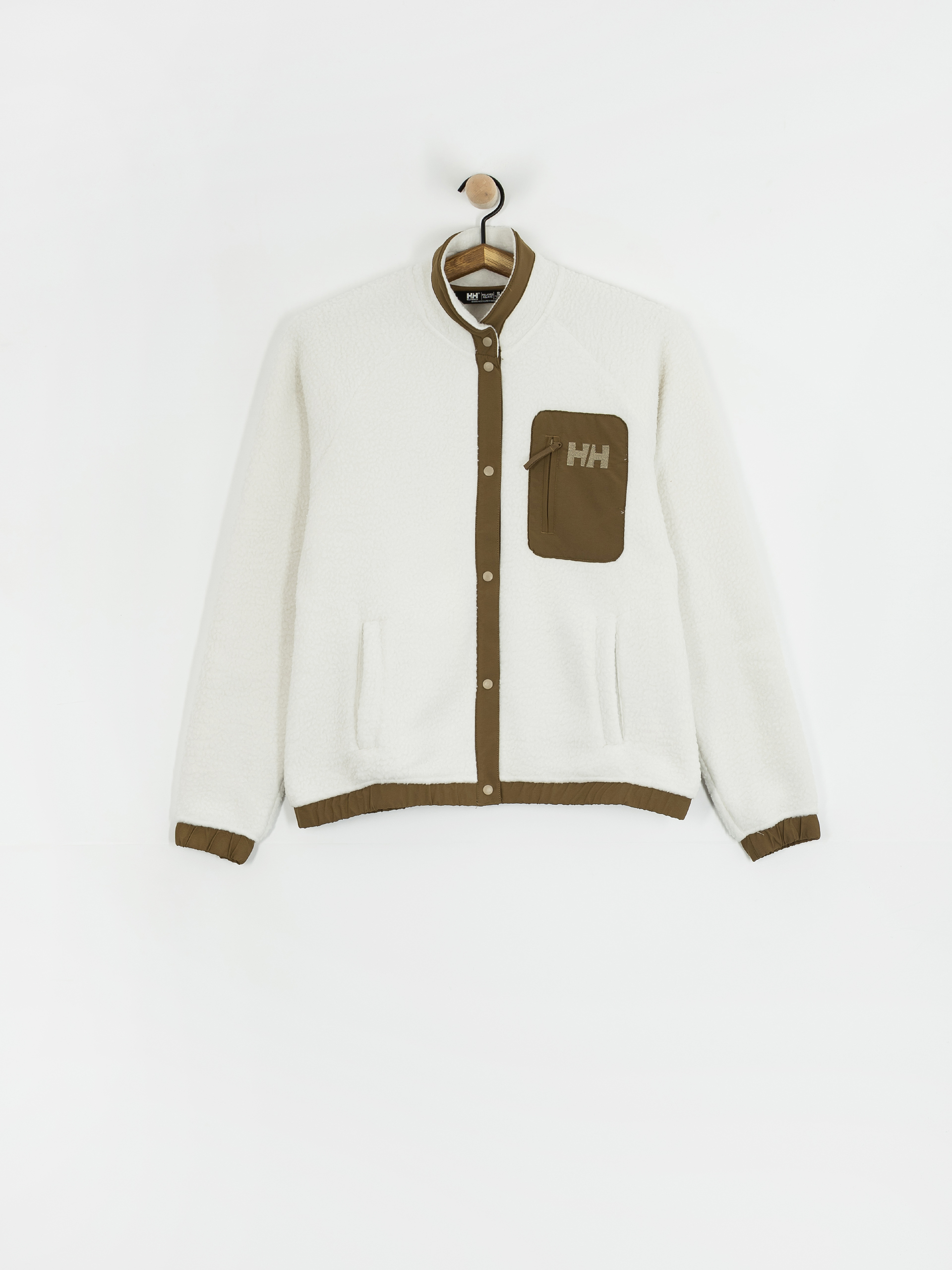 Womens Helly Hansen Fleece  Imperial Pile Snap (snow)