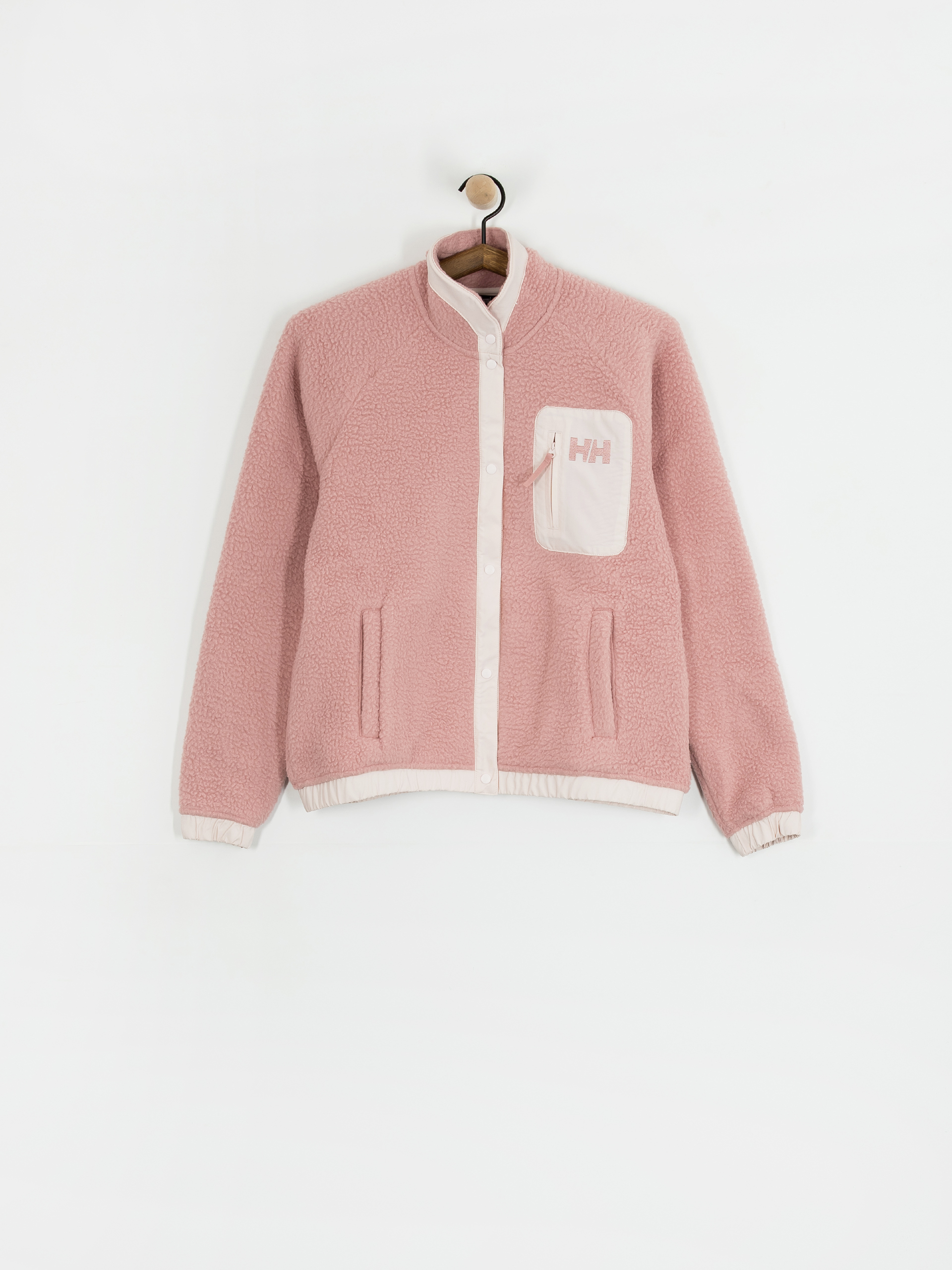 Womens Helly Hansen Fleece  Imperial Pile Snap (pink salt)