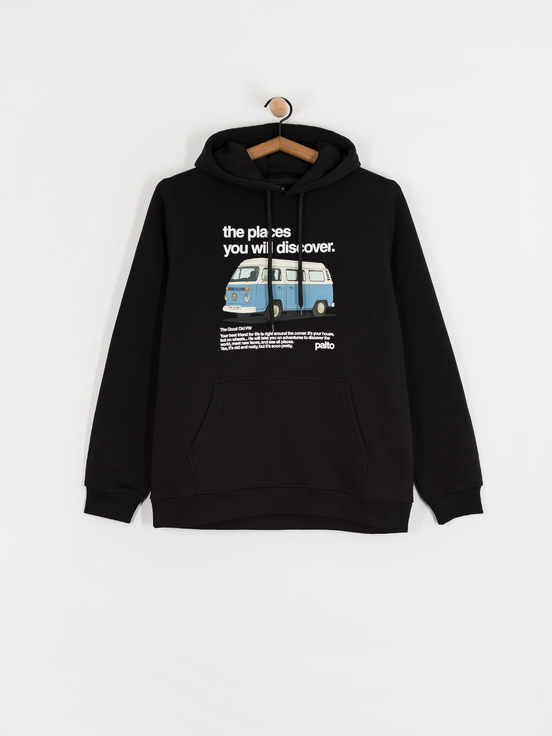 Palto Hoodie Busik (black)