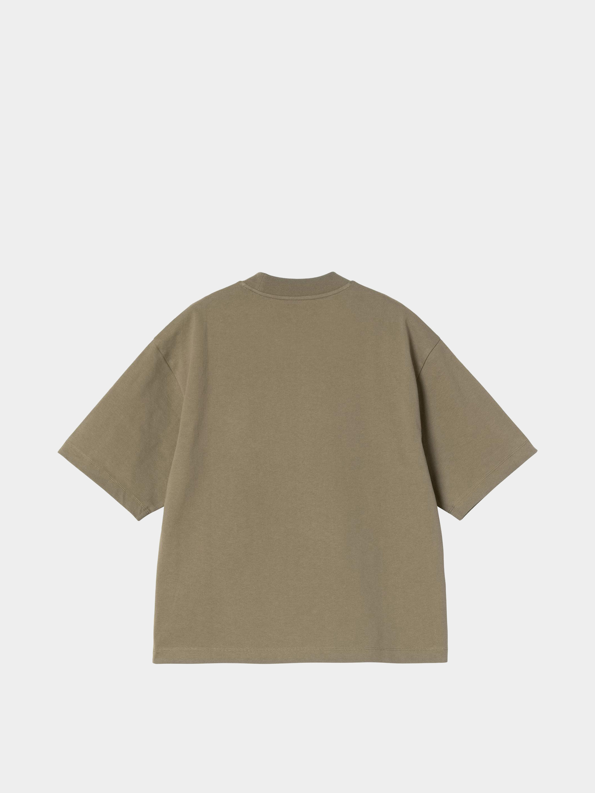 Carhartt WIP T-Shirt Hackwork Wmn (brass/salt)