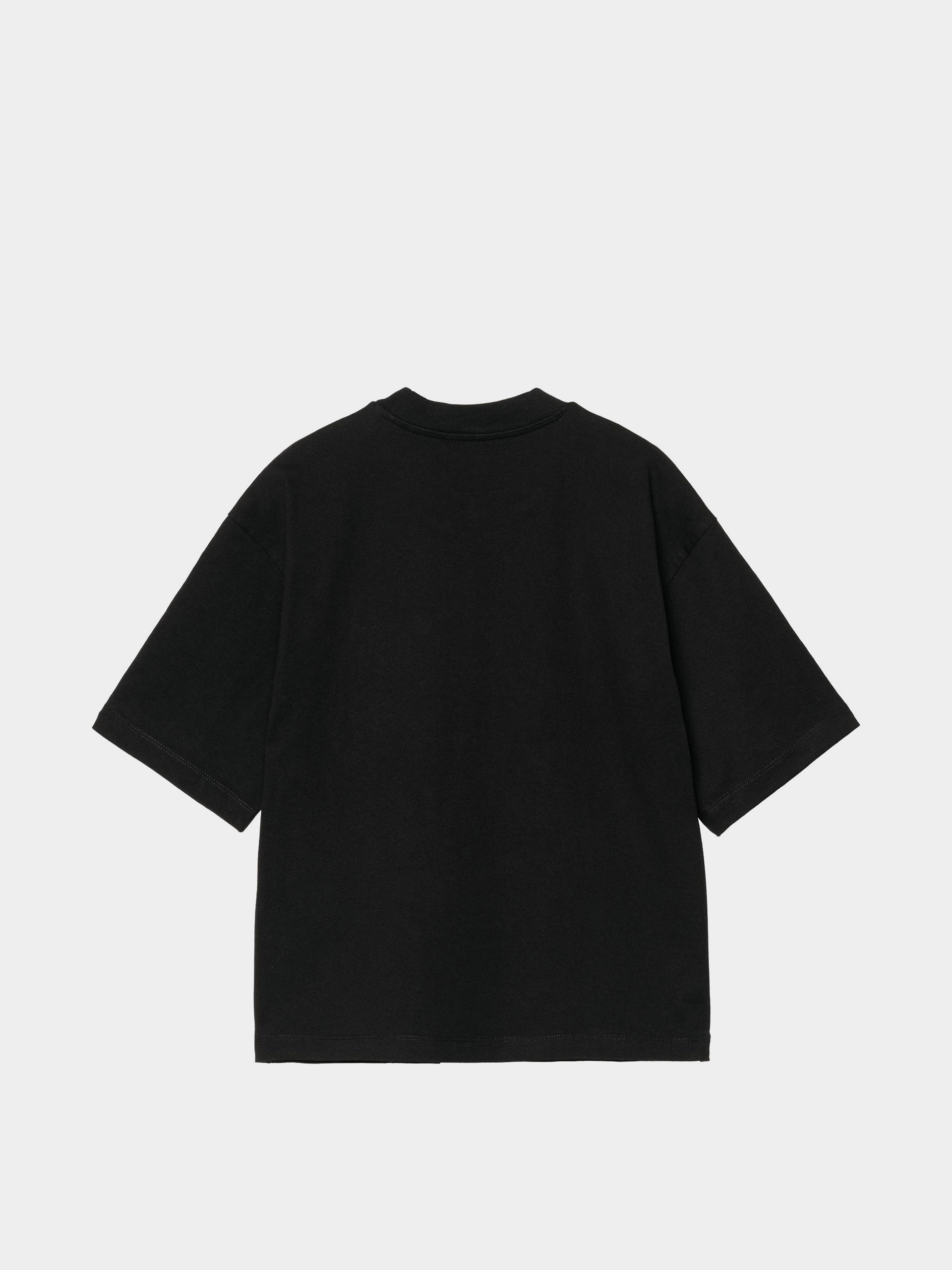 Carhartt WIP T-Shirt Hackwork Wmn (black/air yellow)
