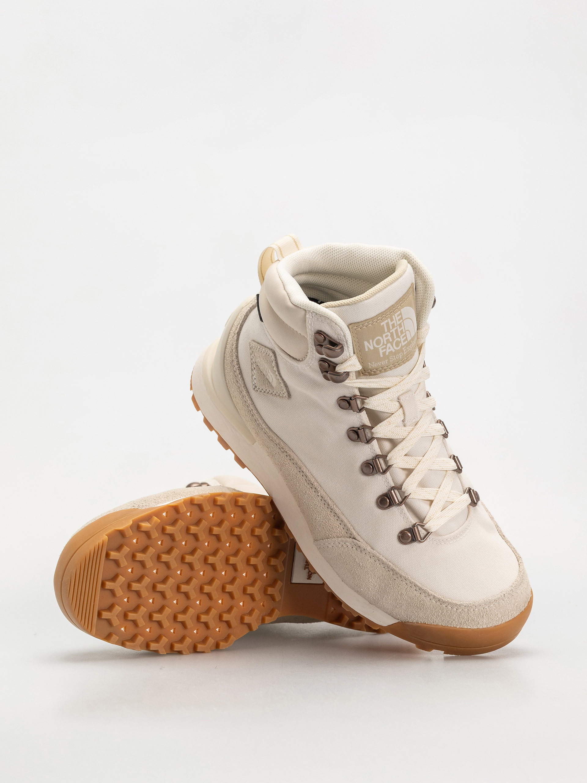 The North Face Back To Berkeley Iv Textile Wp Wmn Shoes (white dune/white dune)