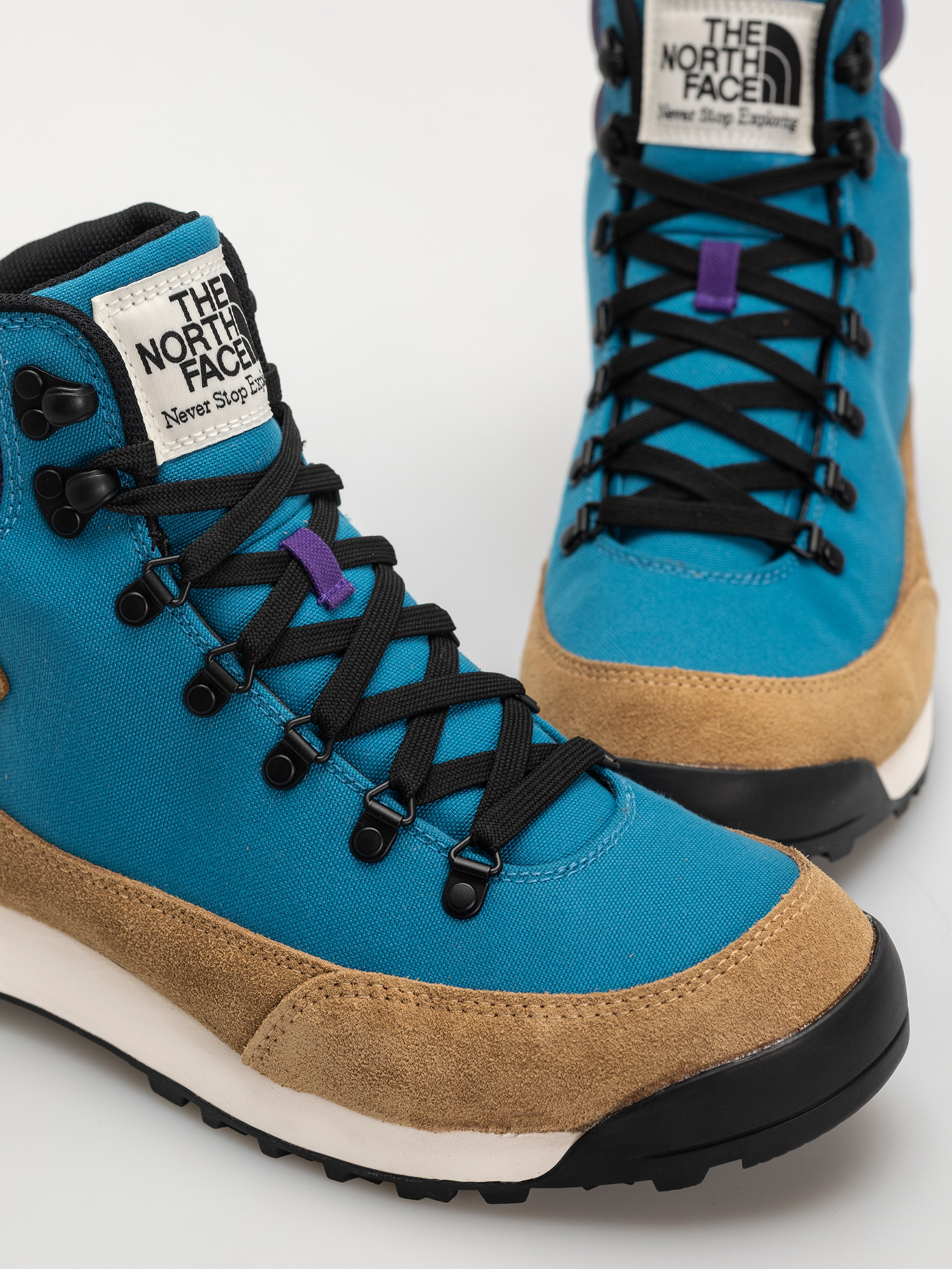 The North Face Back To Berkeley Iv Textile Wp Shoes (dusk blue/tnf black)
