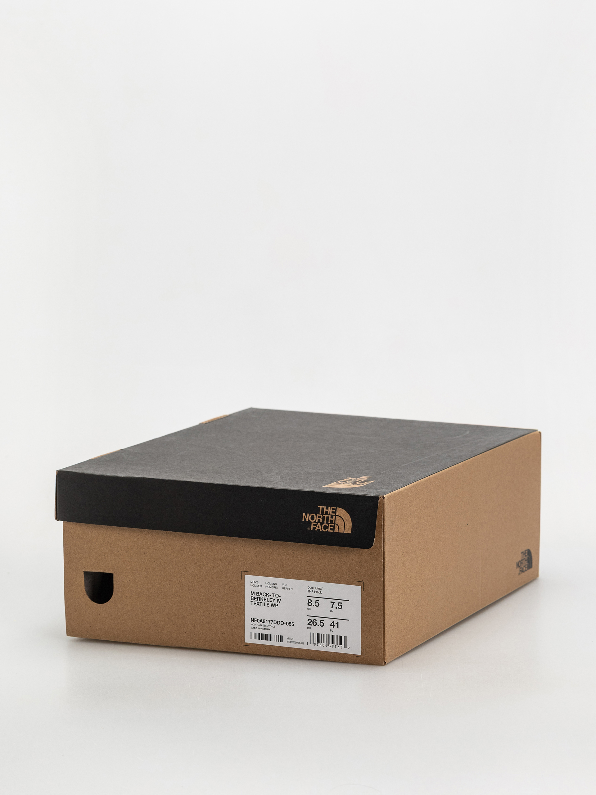 The North Face Back To Berkeley Iv Textile Wp Shoes (dusk blue/tnf black)