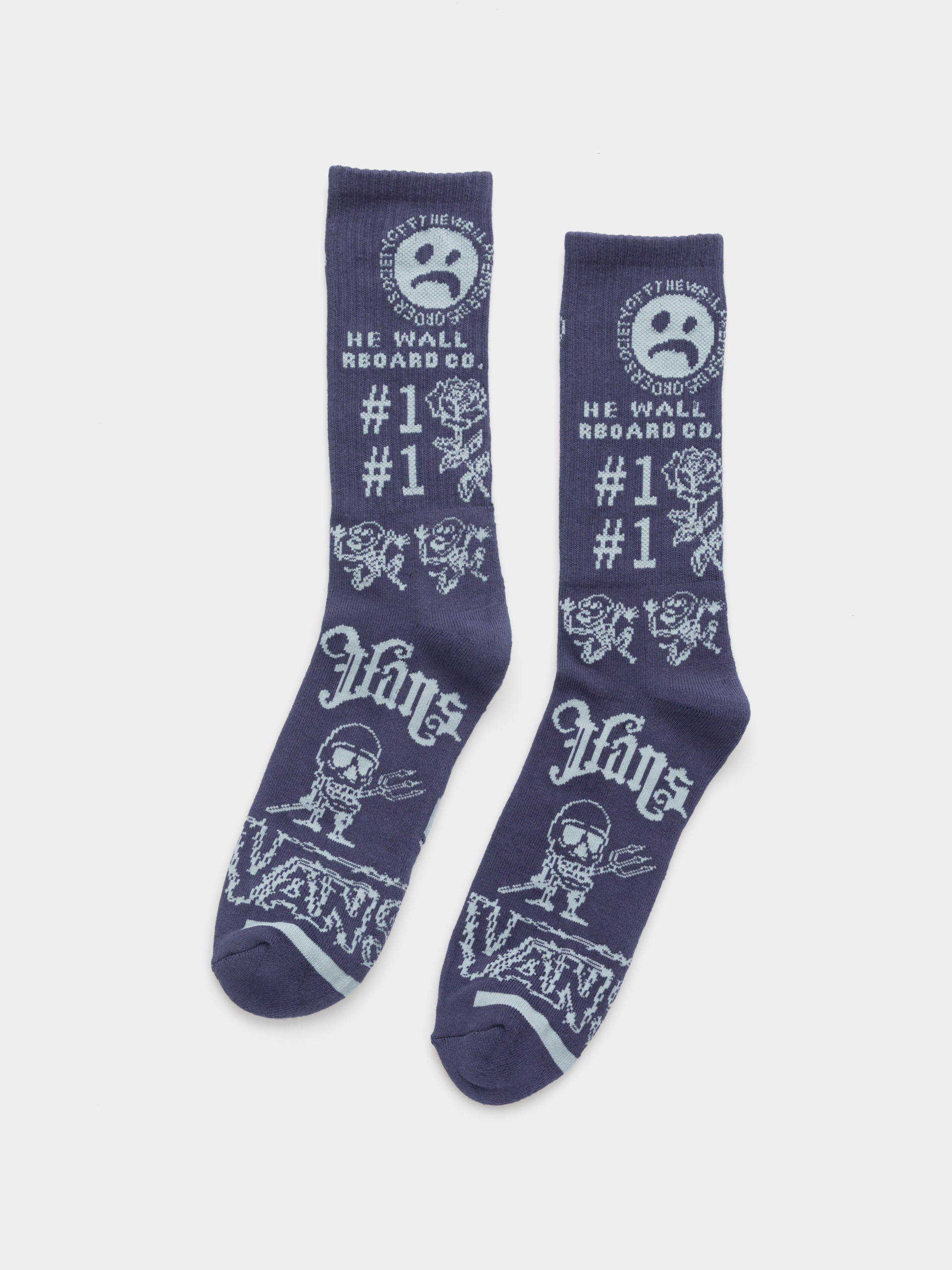 Vans Socks Emory Crew (mountain essentials deep twilight)