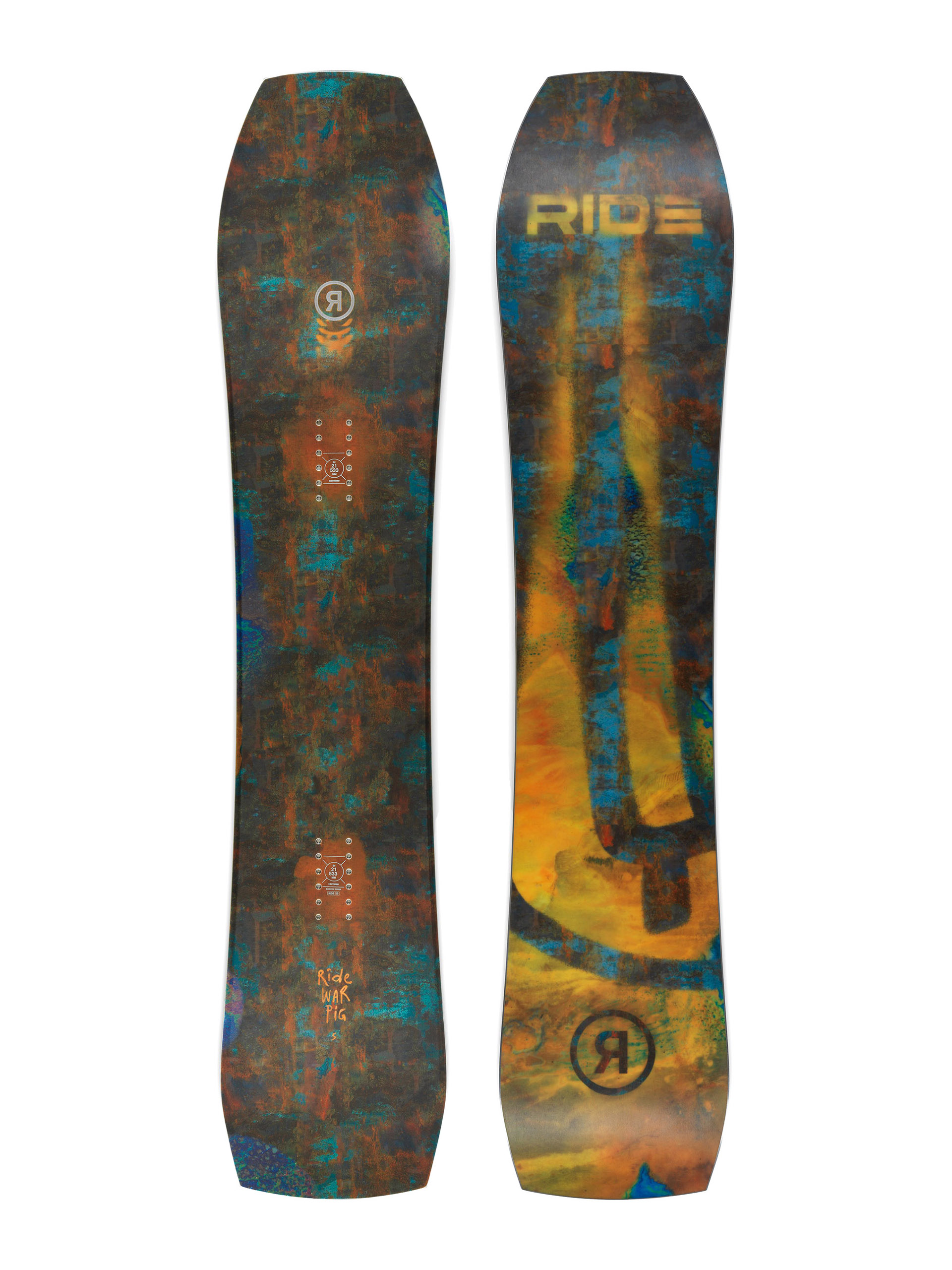 Ride Snowboard Compact Wmn - green (mint/black/pink)