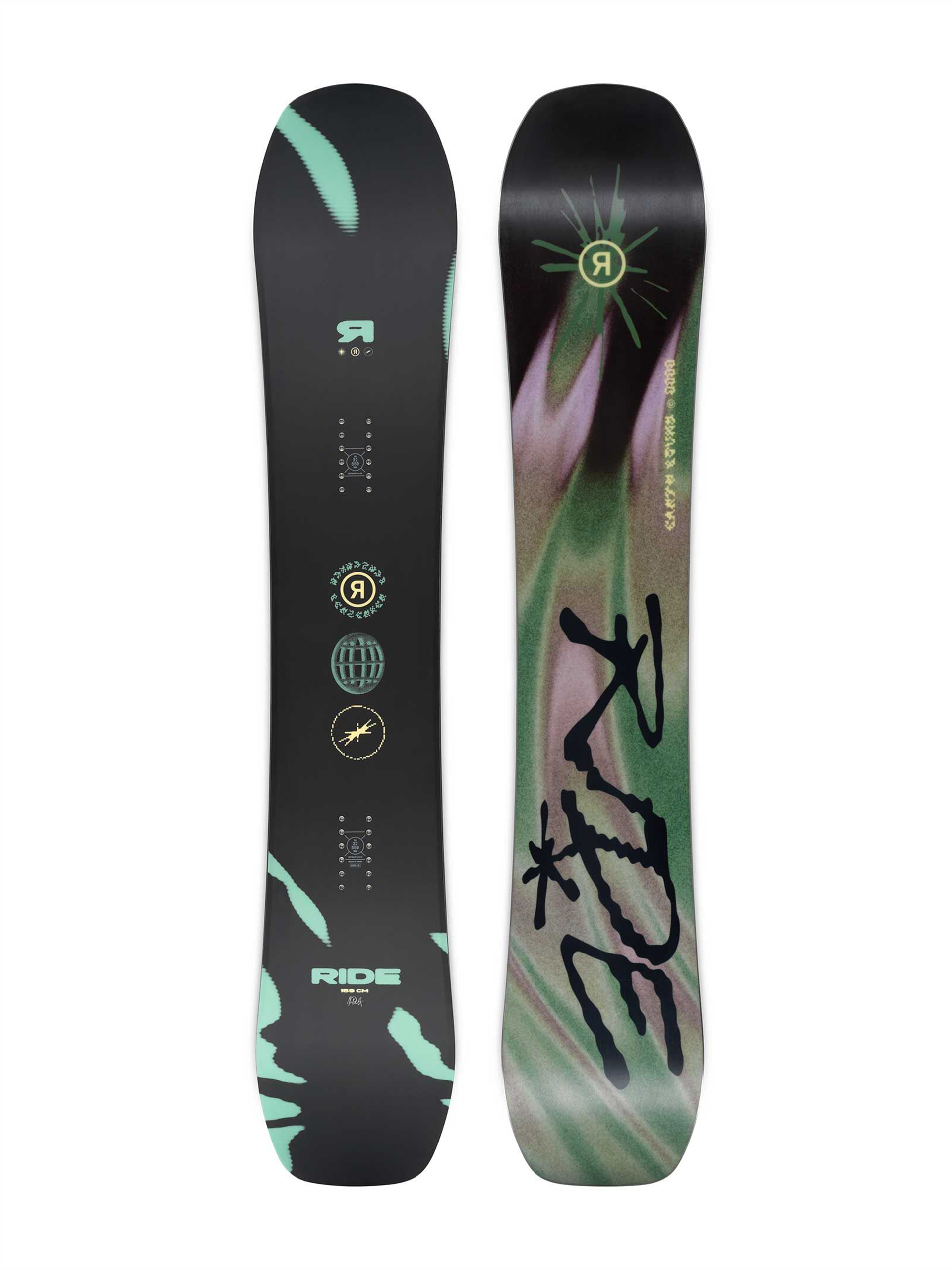 Ride Snowboard Compact Wmn - green (mint/black/pink)