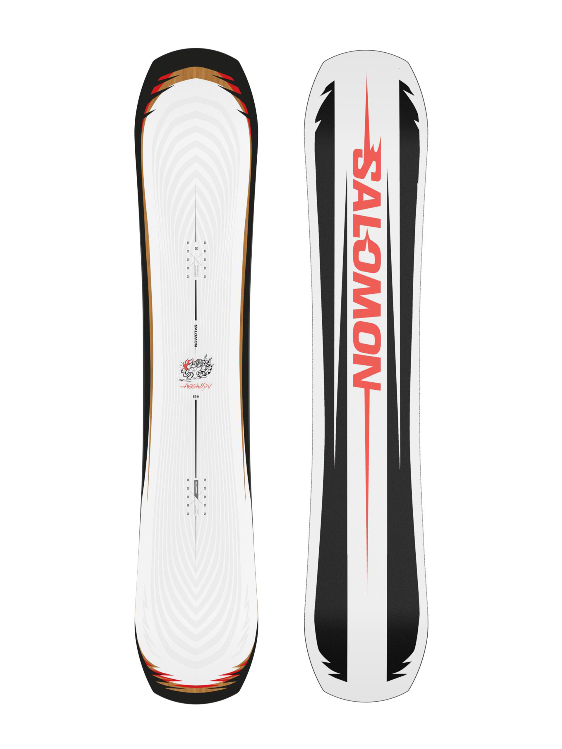 Salomon Snowboard Assassin (white/red)