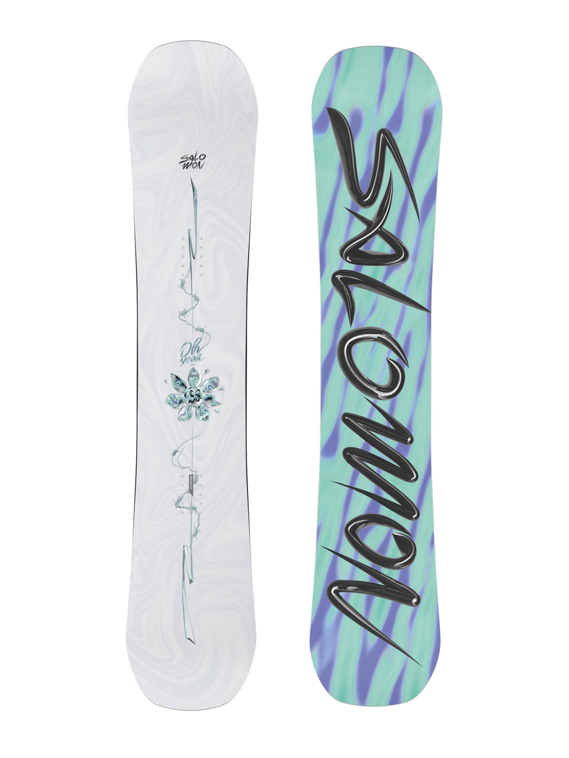 Salomon Craft Snowboard - black (white/black)