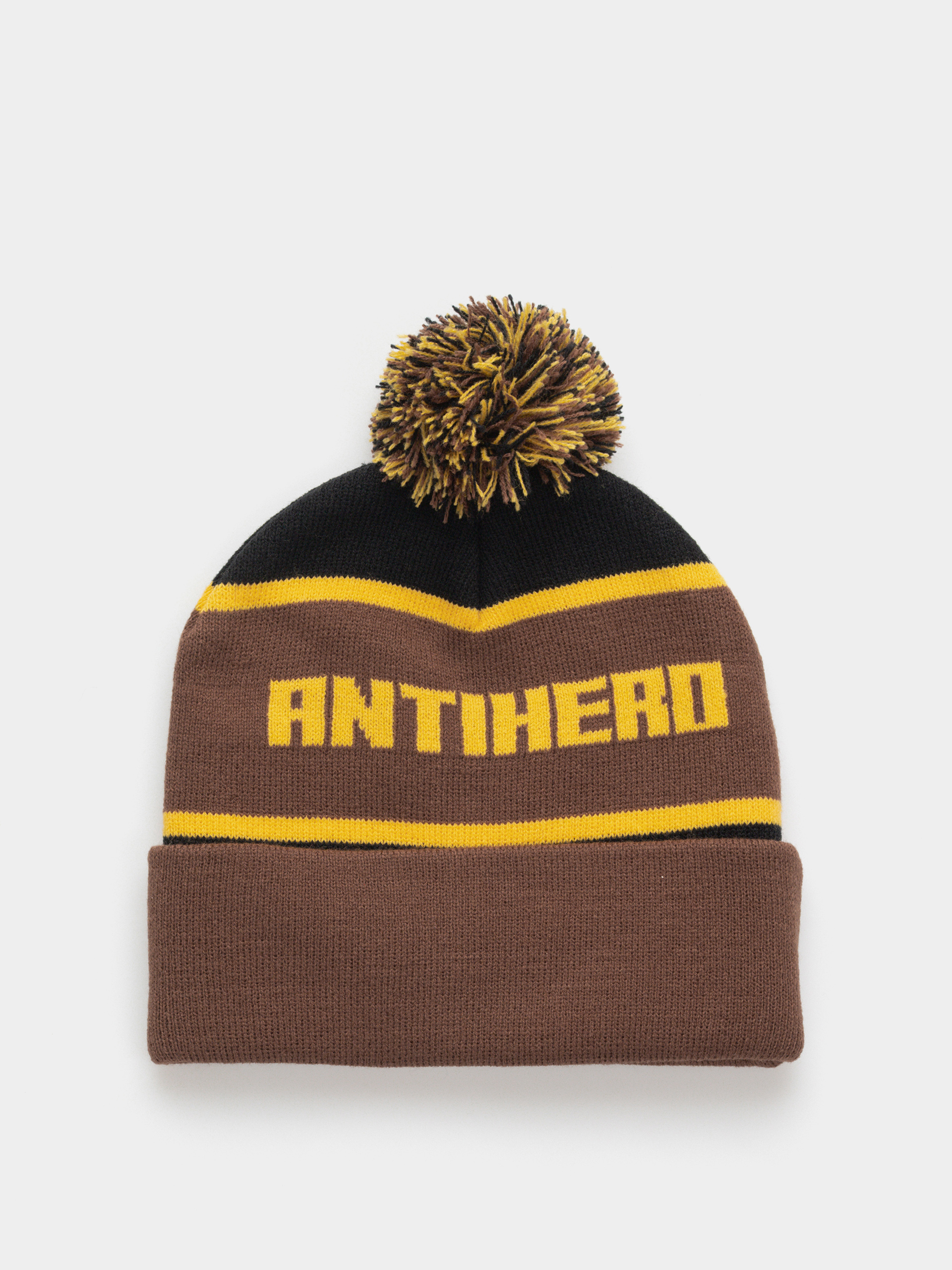 Antihero Ice Cold Beanie (black/brown/gold)