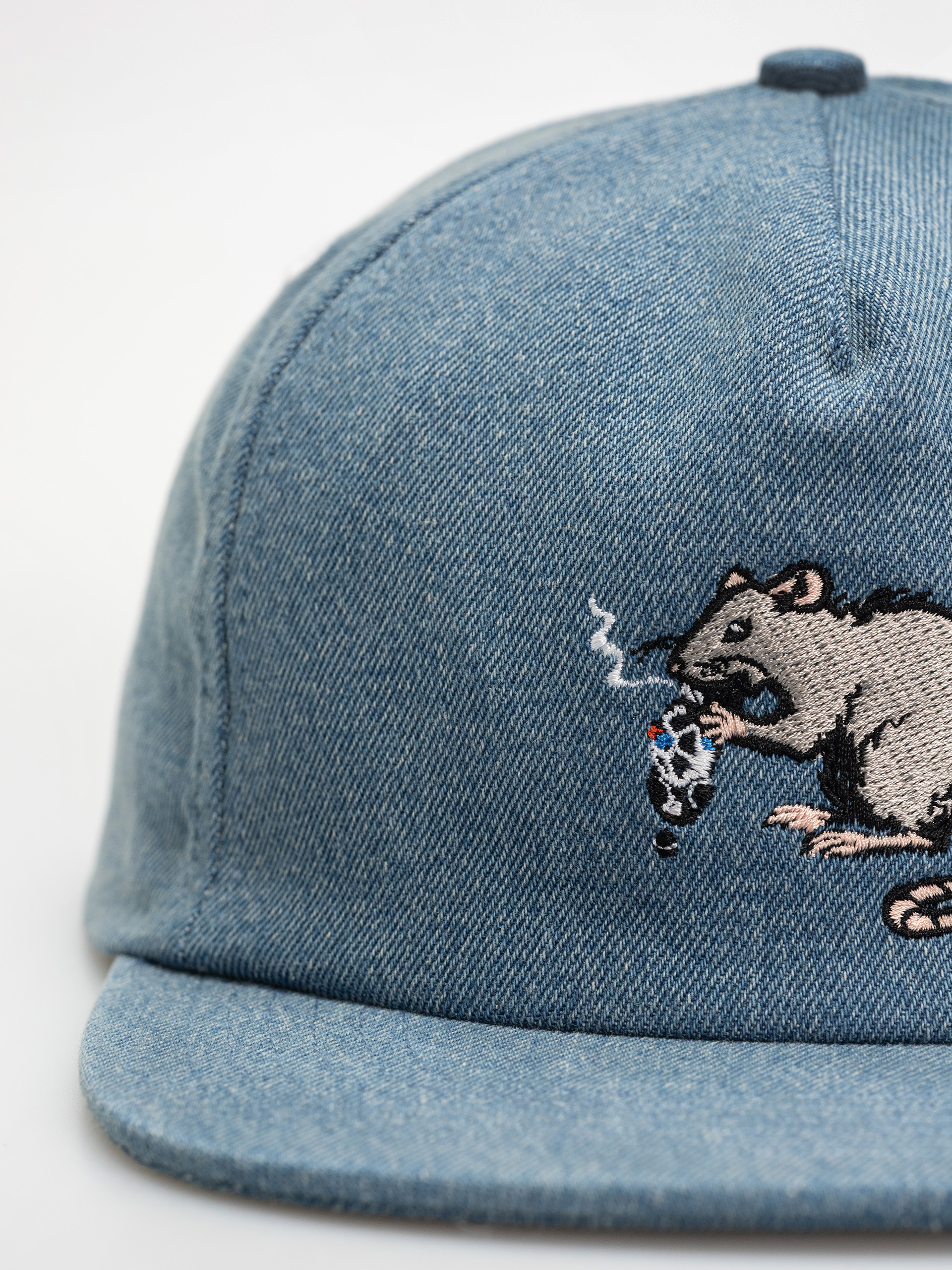 Real Street Cleaner Cap (bleached denim)