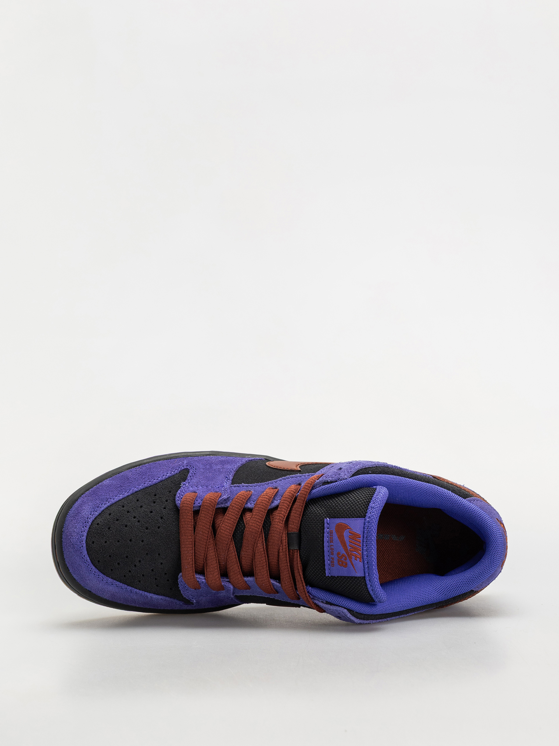 Nike SB Dunk Low Pro Shoes - black, violet (persian violet