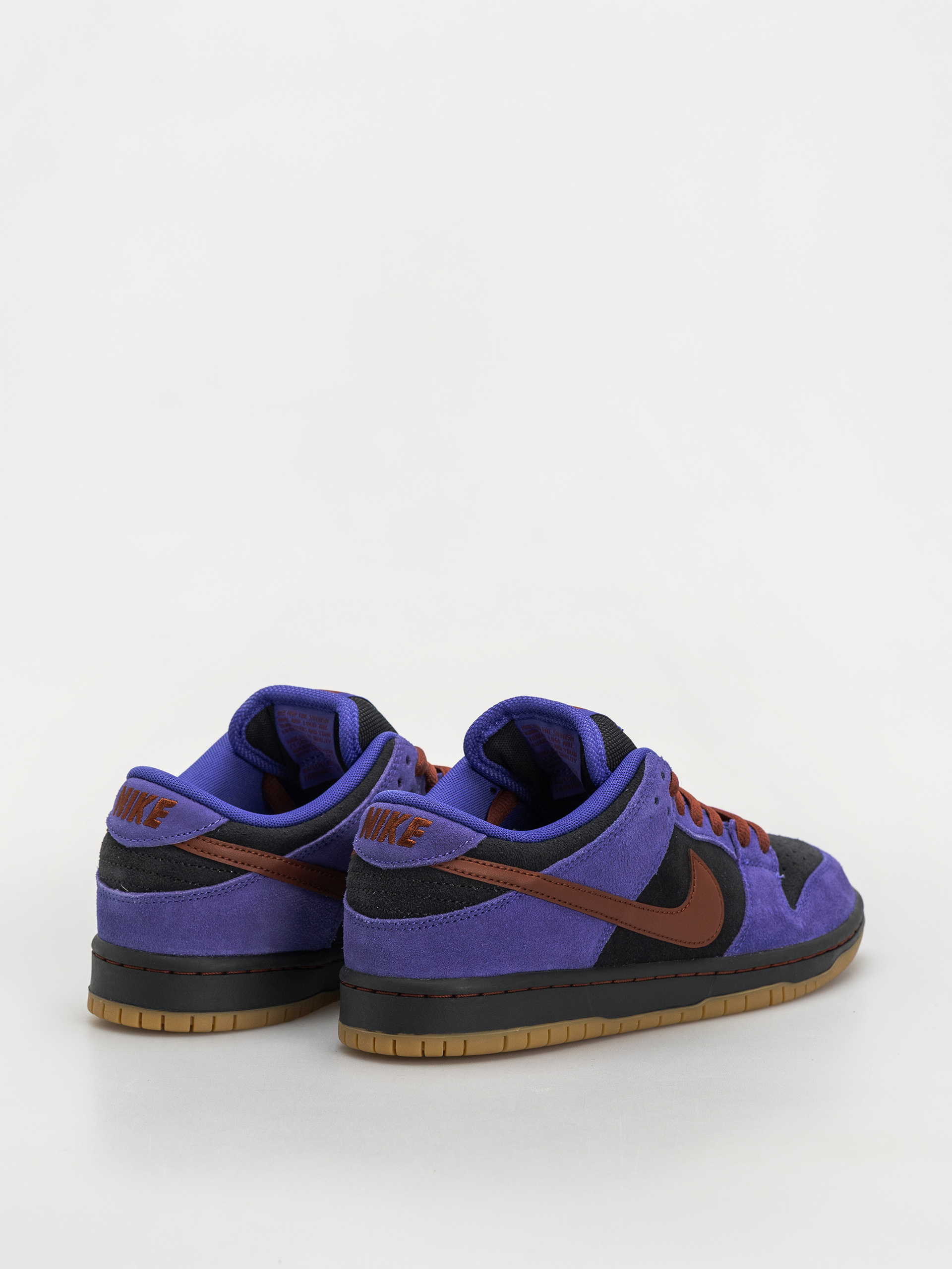Nike SB Dunk Low Pro Shoes - black, violet (persian violet