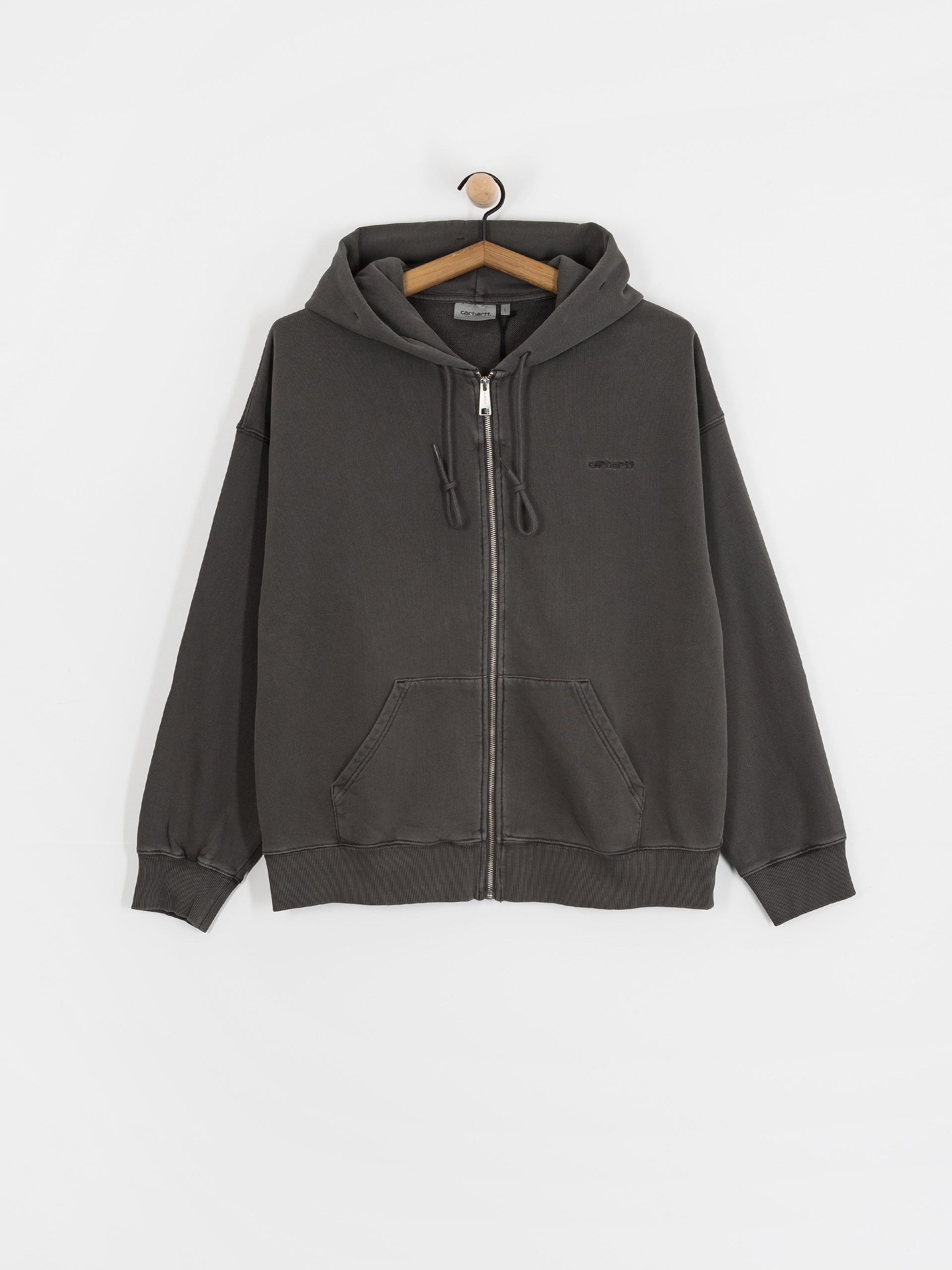 Carhartt WIP Hoodie Benton ZHD (graphite/garment dyed)