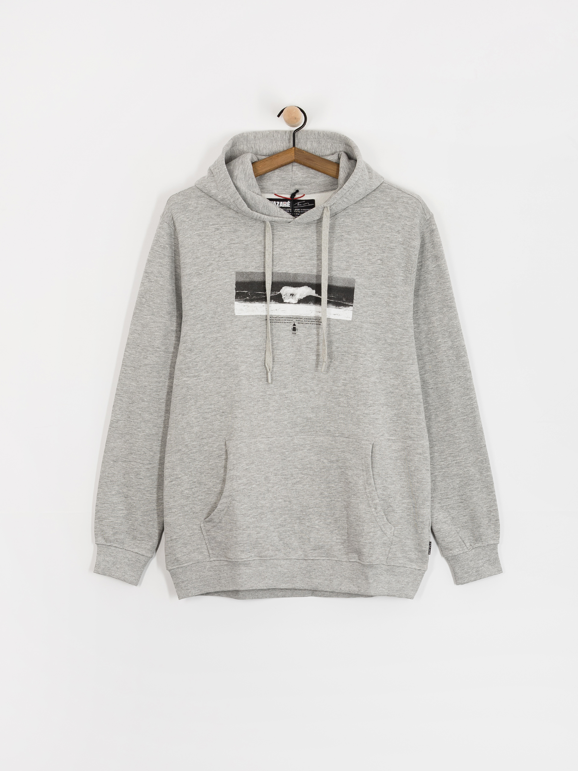 Hurley Nazare Pic HD Hoodie (grey heather)