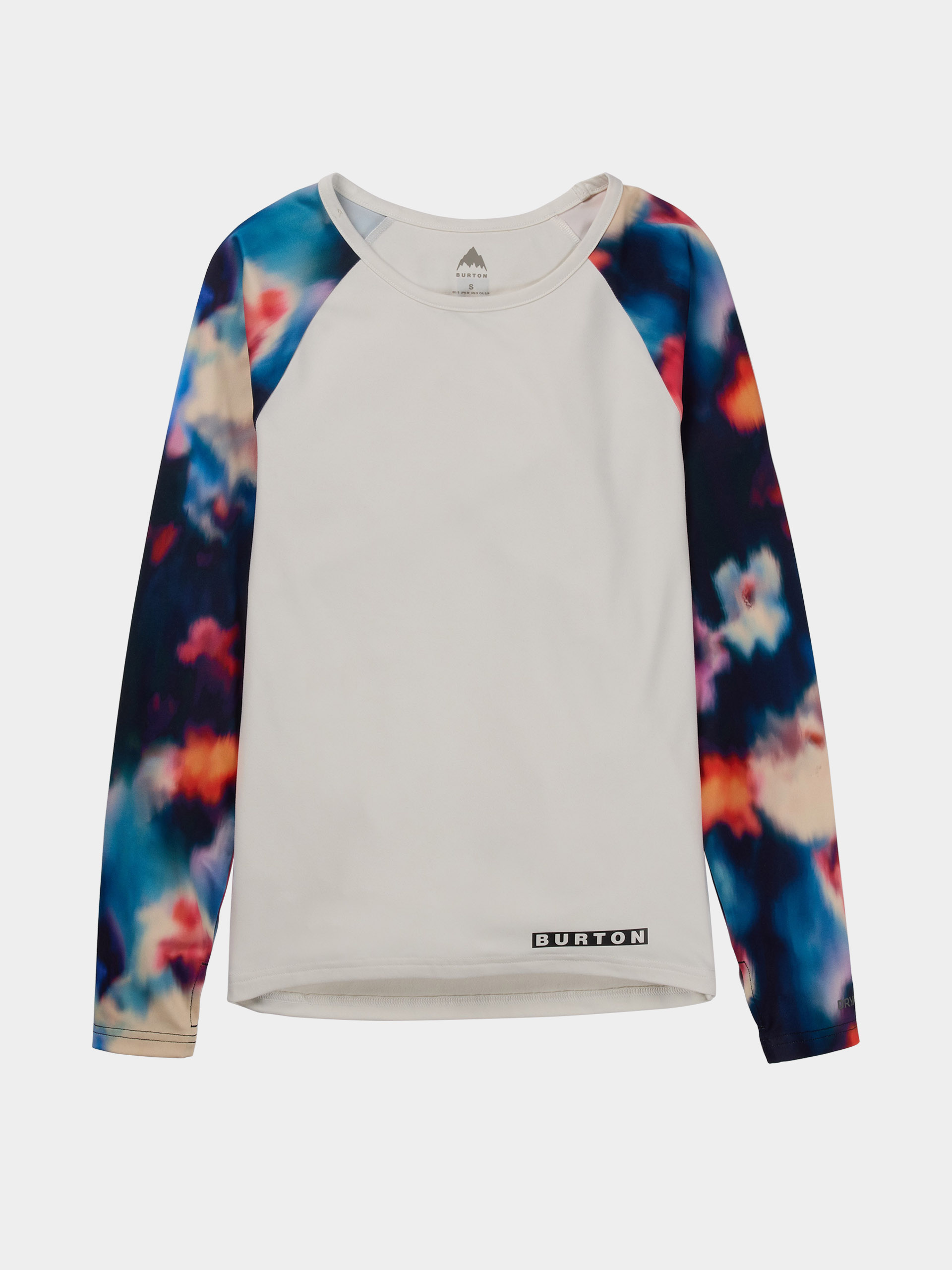 Burton Active longsleeve Roadie Base Layer Tech Wmn (stout white/floral blue)