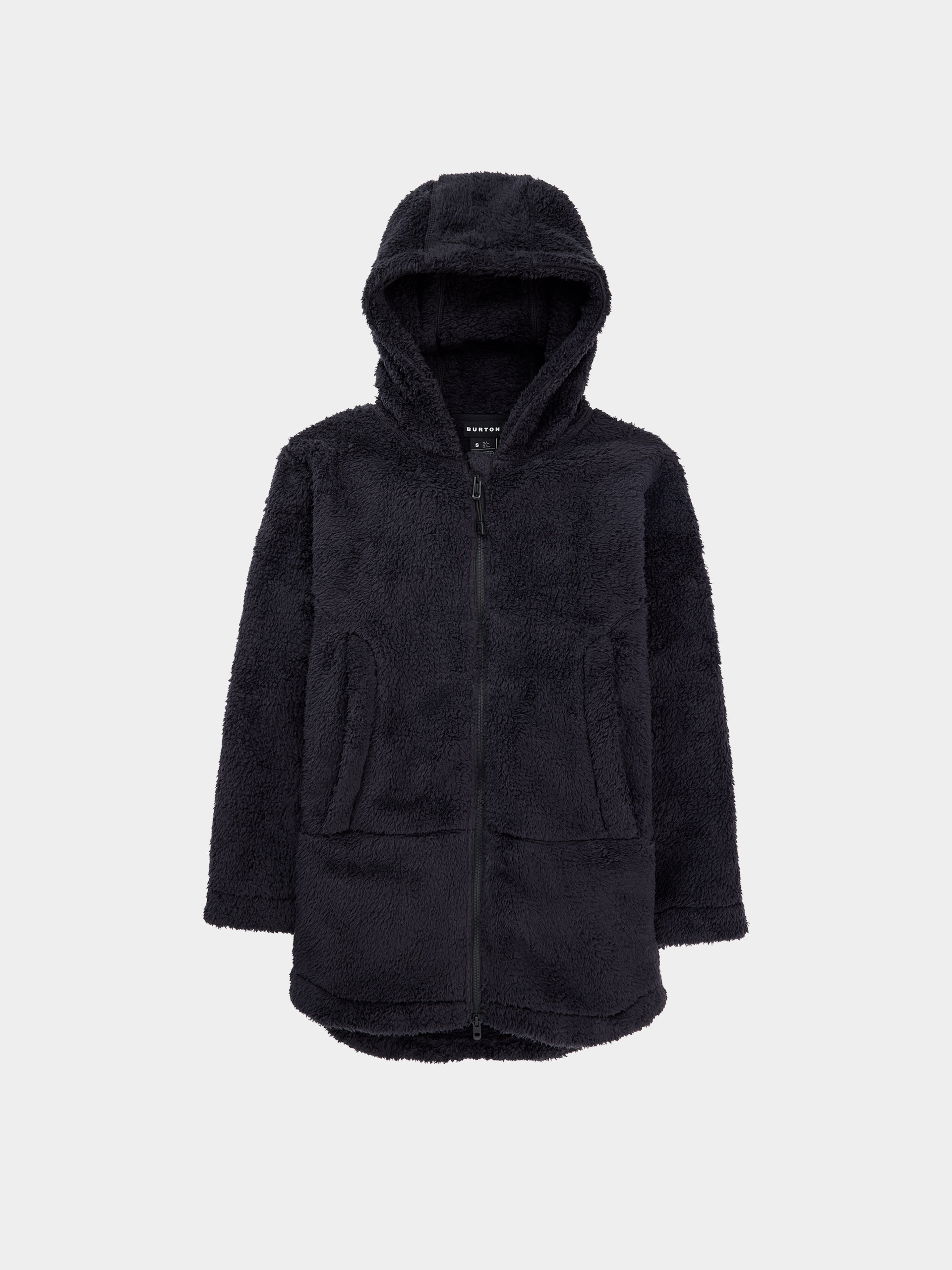 Womens Burton Minxy Hi Loft Full Zip Fleece (true black)