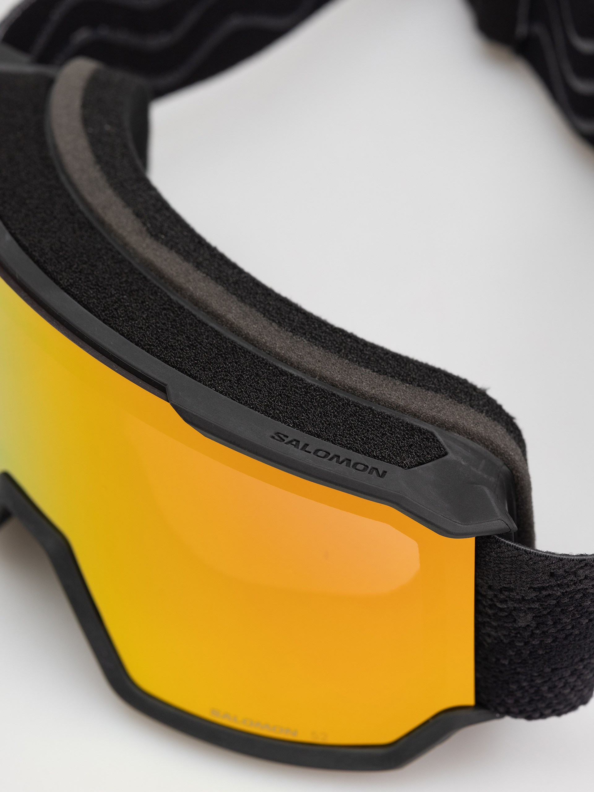 Salomon Goggle S/View 3 (black/mid red)