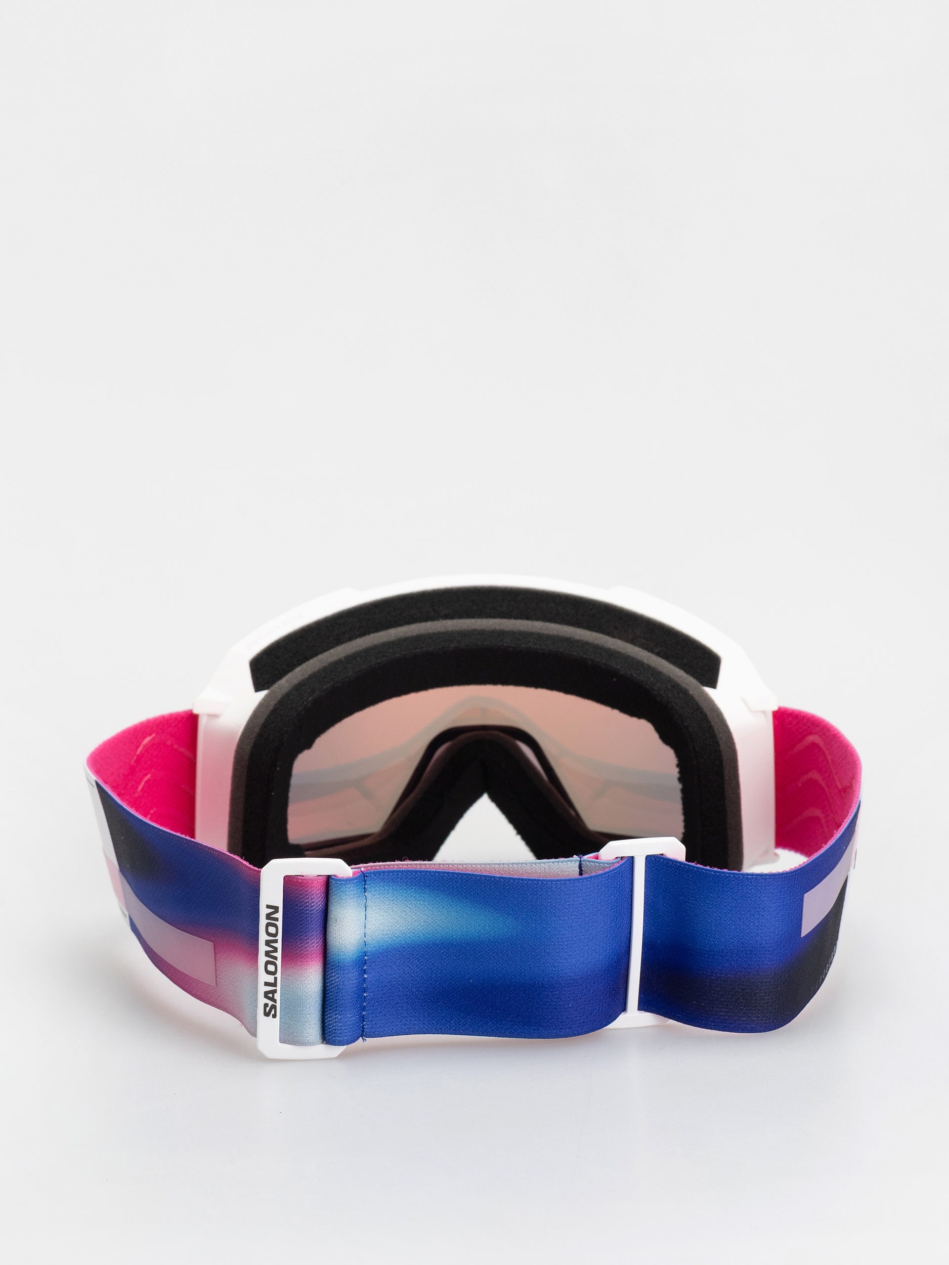 Salomon Goggle S/View 3 (white addikt/mid red)