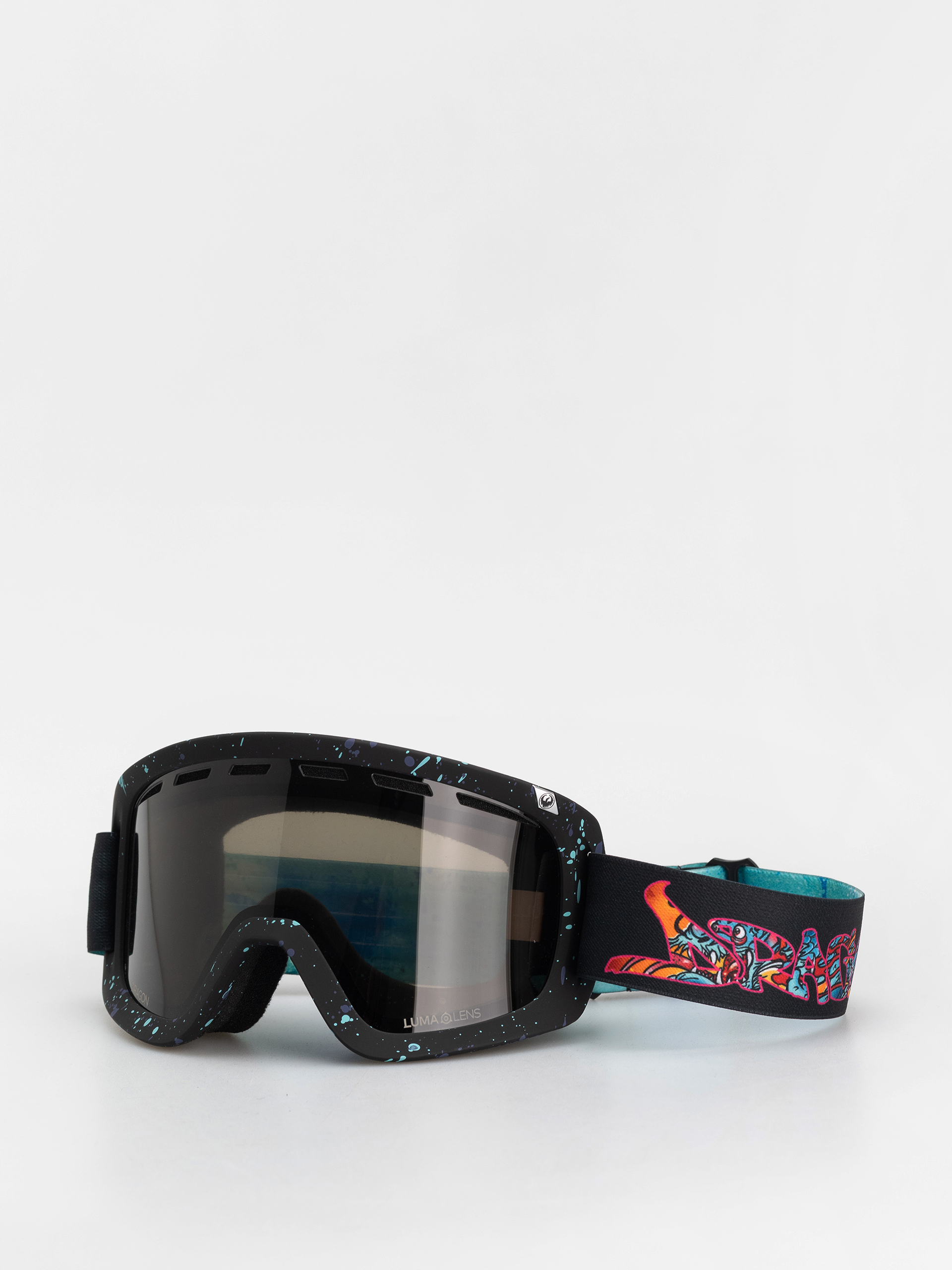 Dragon D1 OTG Goggle (rattlecan/lumalens dark smoke+lumalens flash blue)