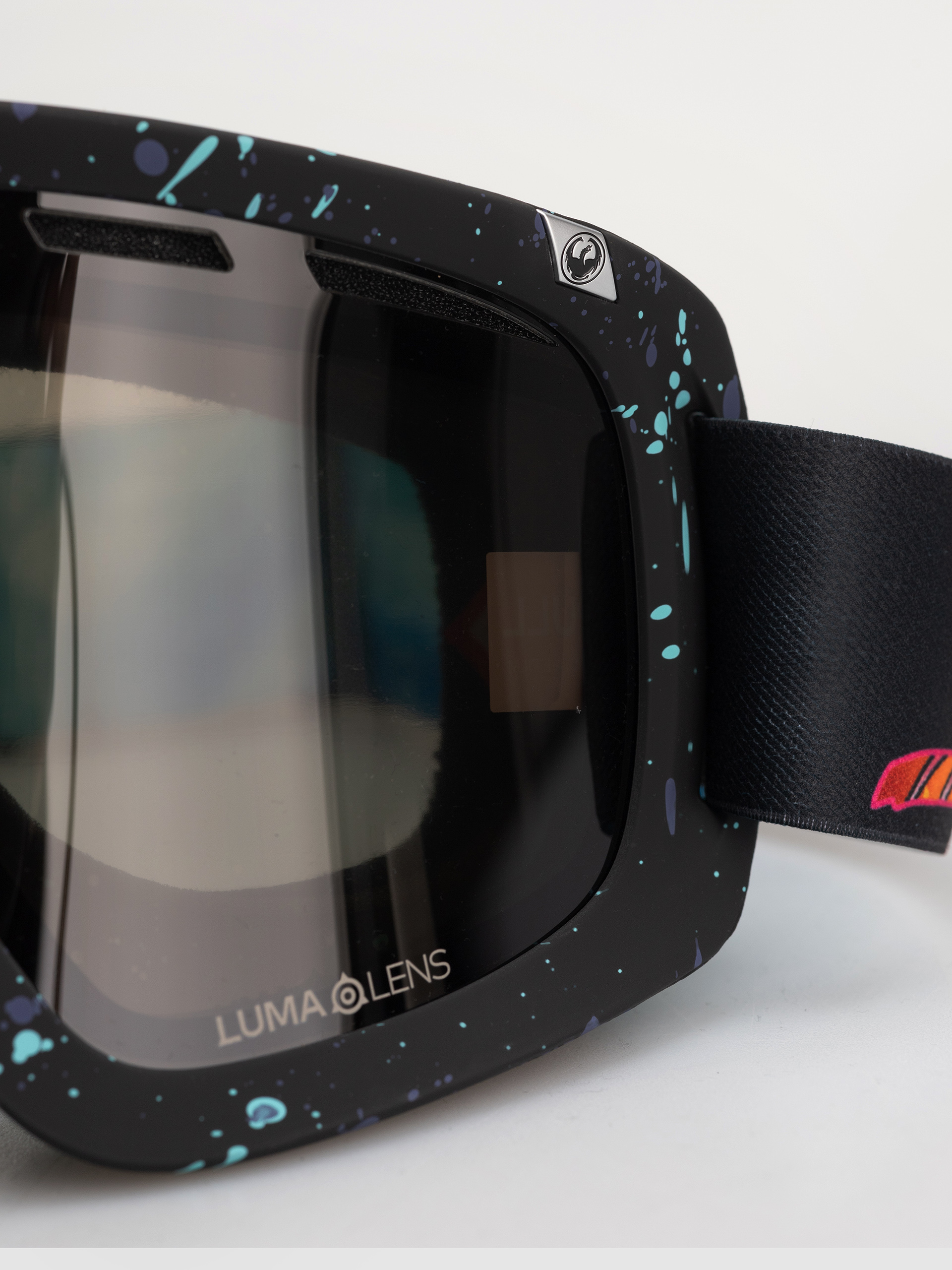 Dragon D1 OTG Goggle (rattlecan/lumalens dark smoke+lumalens flash blue)