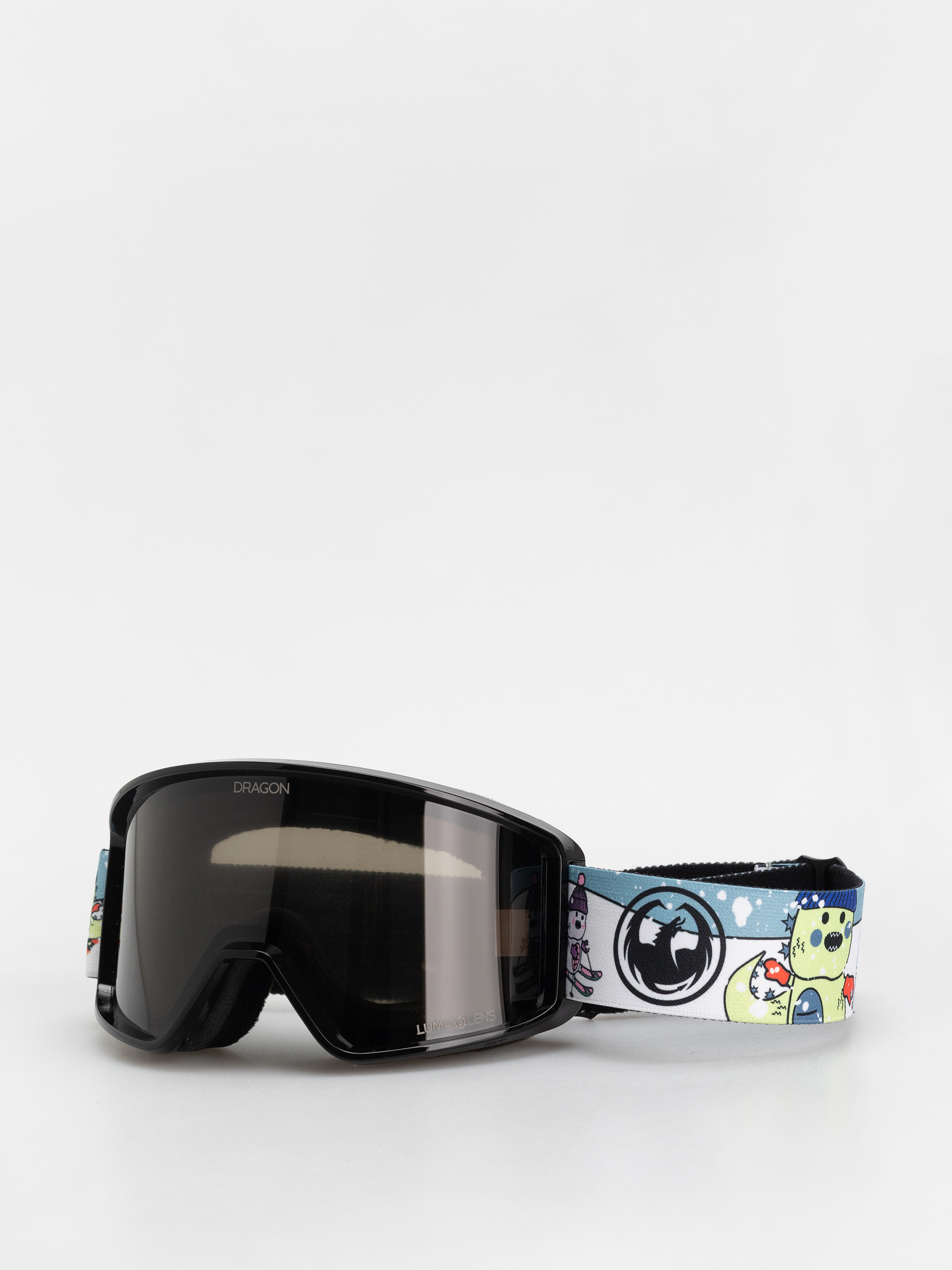 Dragon DXT OTG Goggles - blue, black, green (origami/lumalens